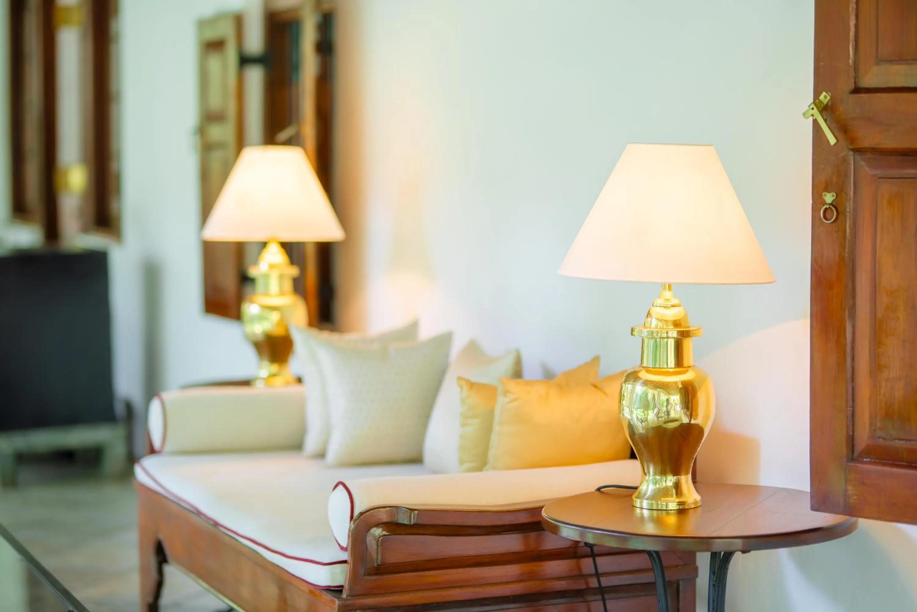 Seating area in Adigars Manor