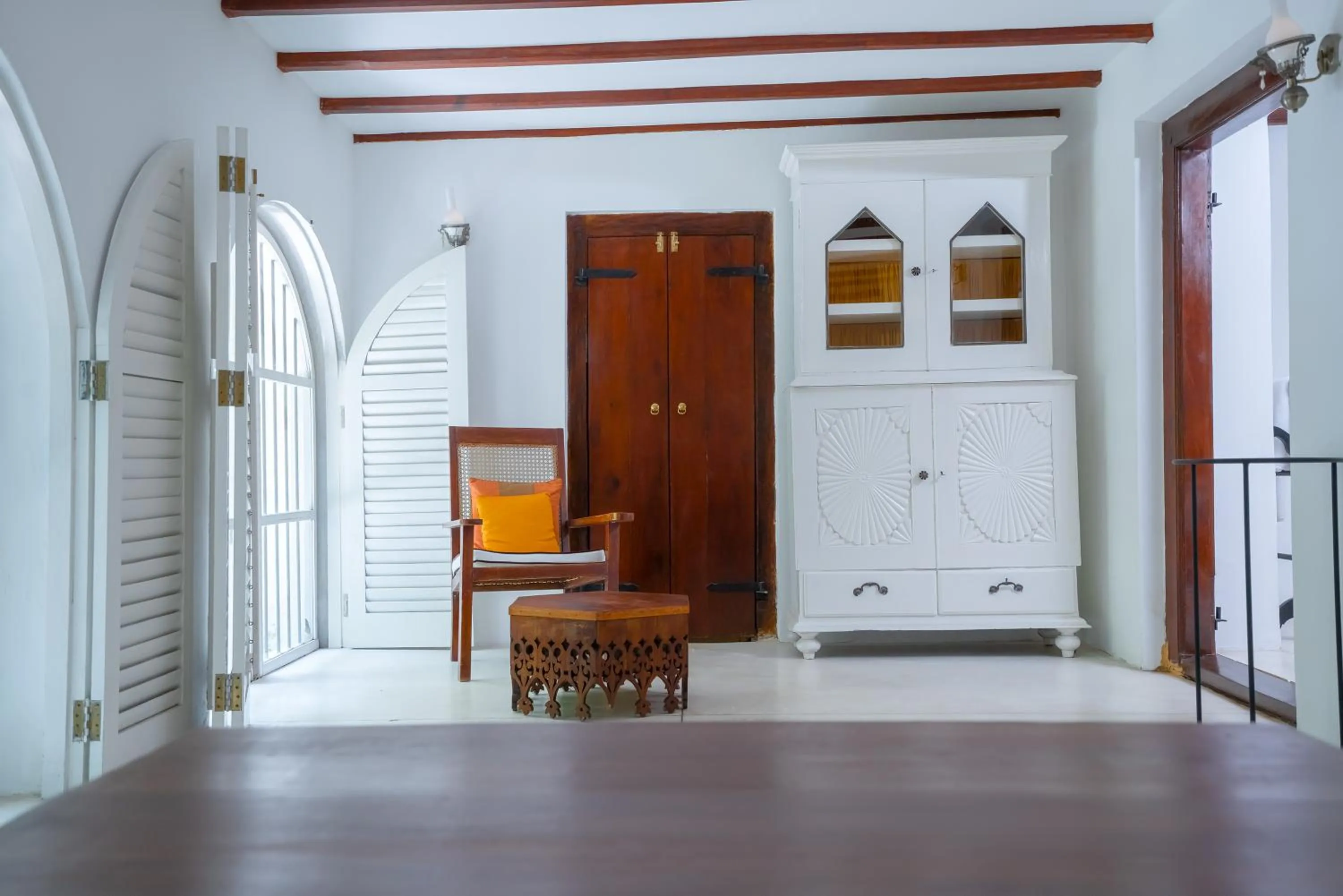 Seating area in Adigars Manor