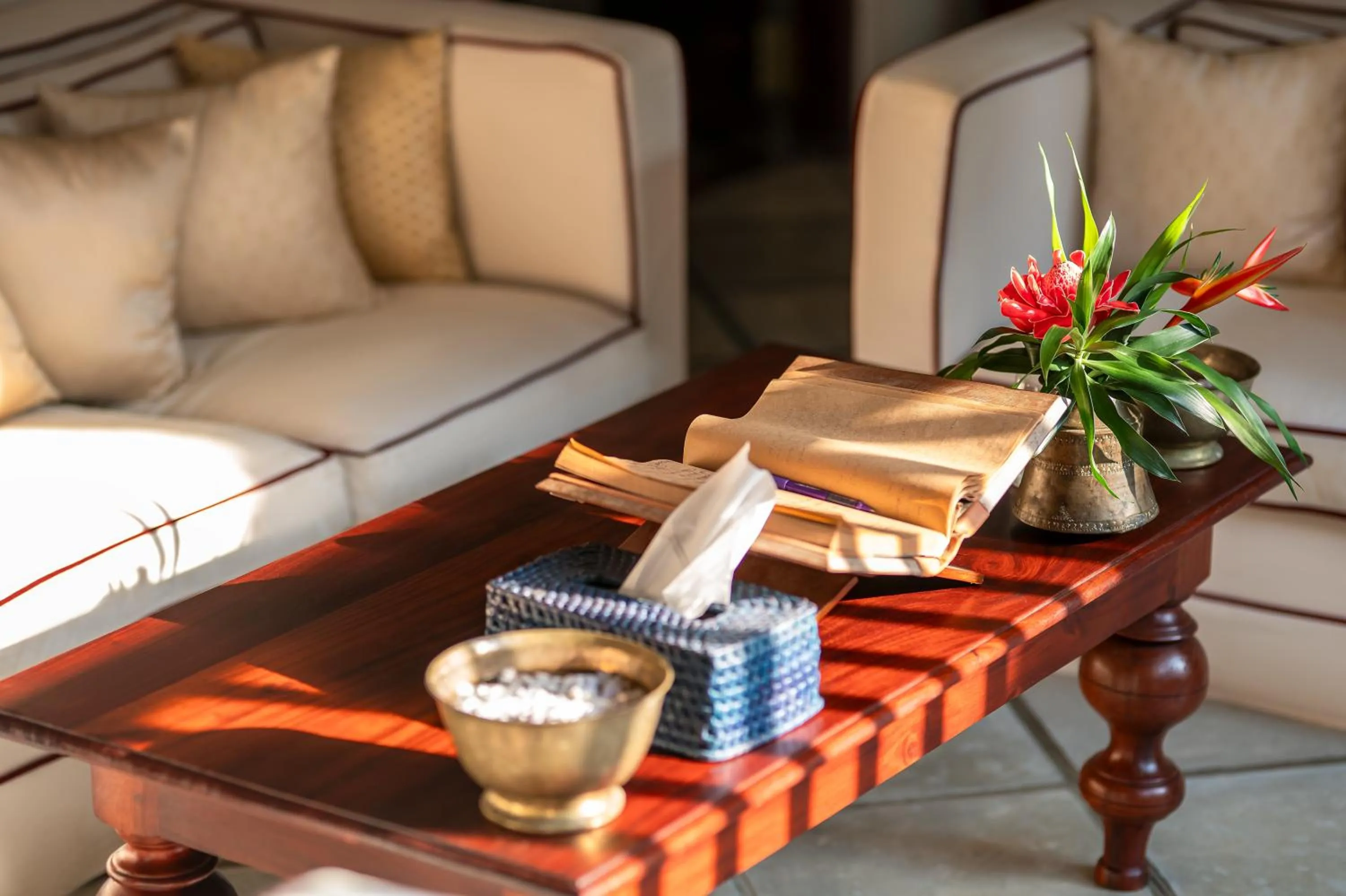 Decorative detail in Adigars Manor