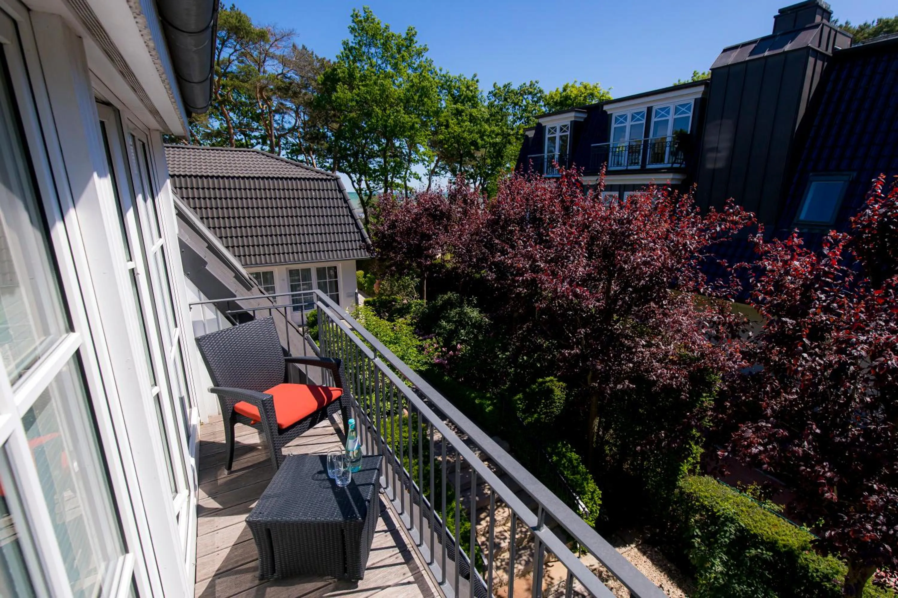 Balcony/Terrace in Strandhotel Fontana