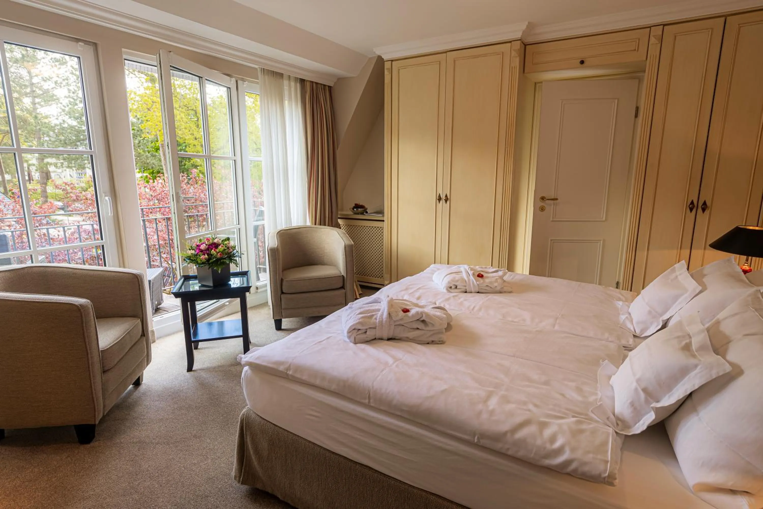 Balcony/Terrace in Strandhotel Fontana