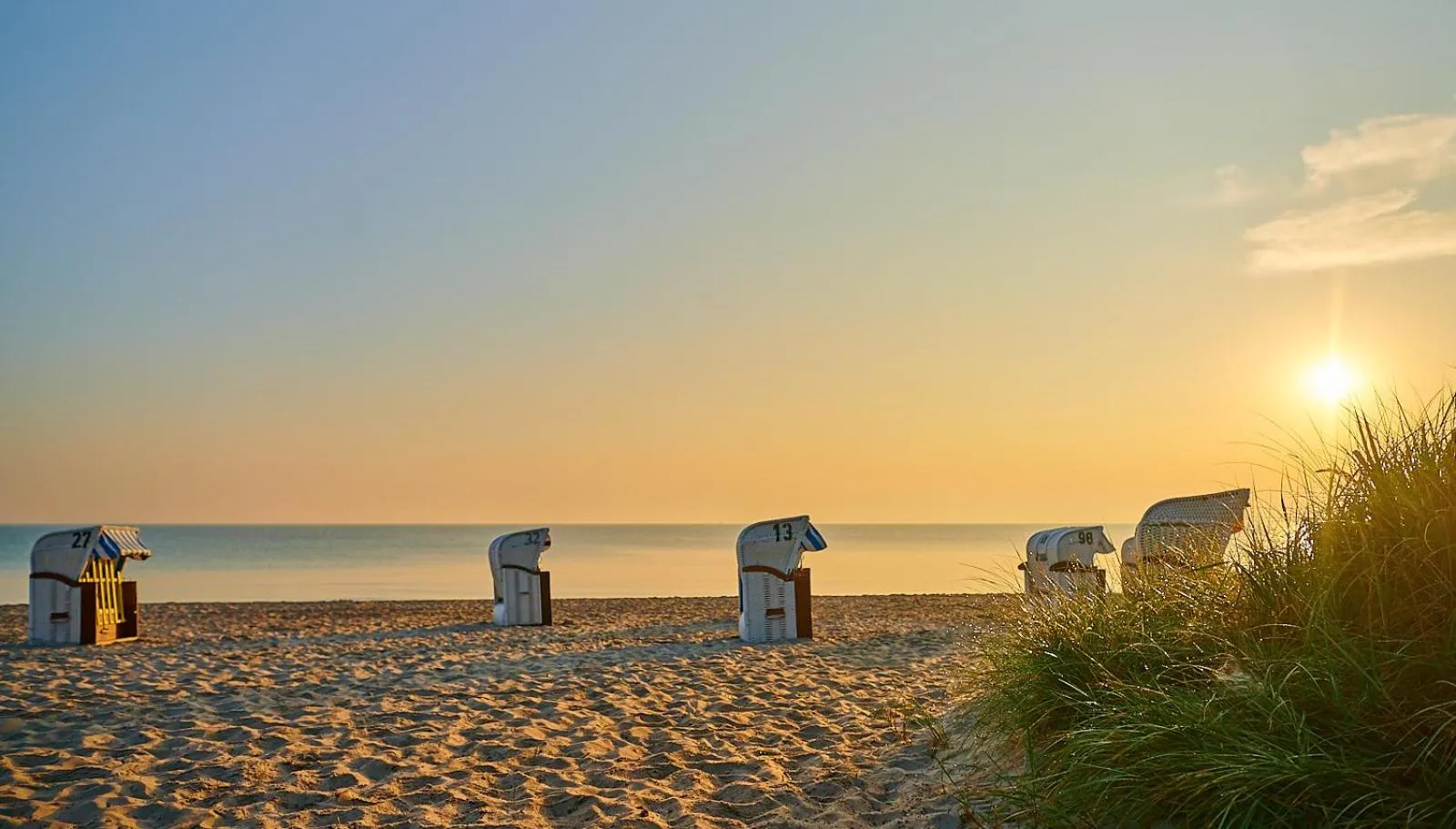 Beach in Strandhotel Fontana