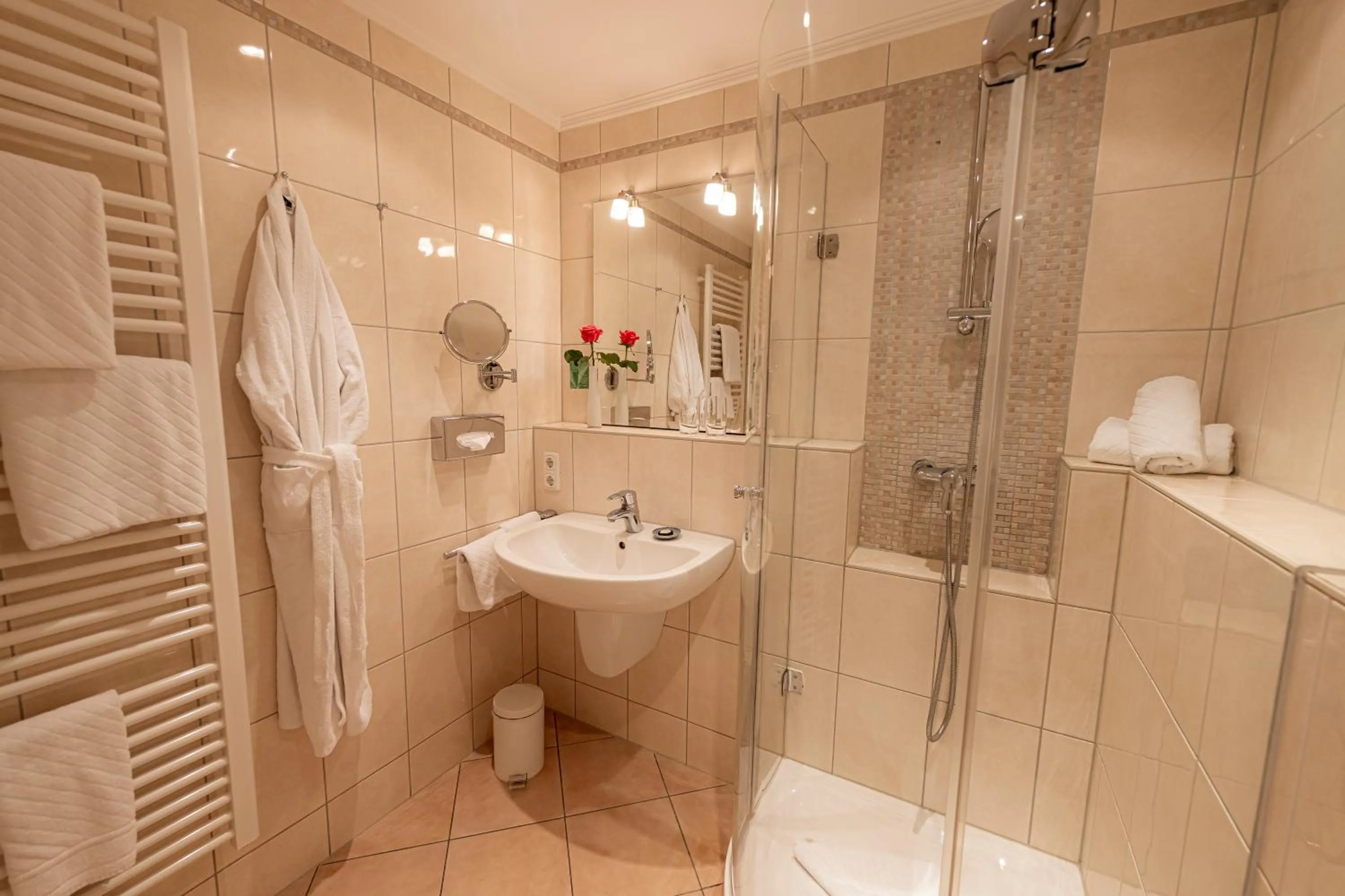 Bathroom in Strandhotel Fontana