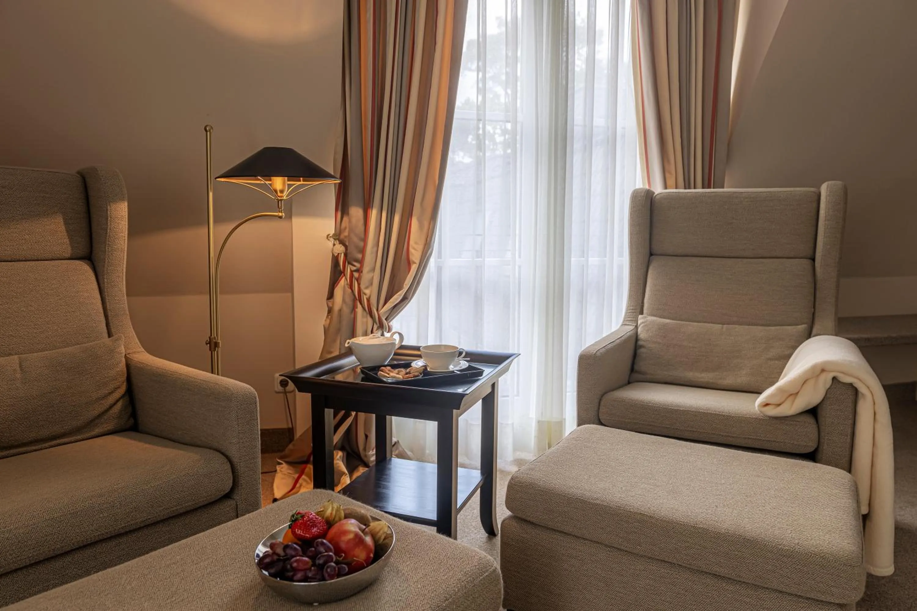 Decorative detail in Strandhotel Fontana