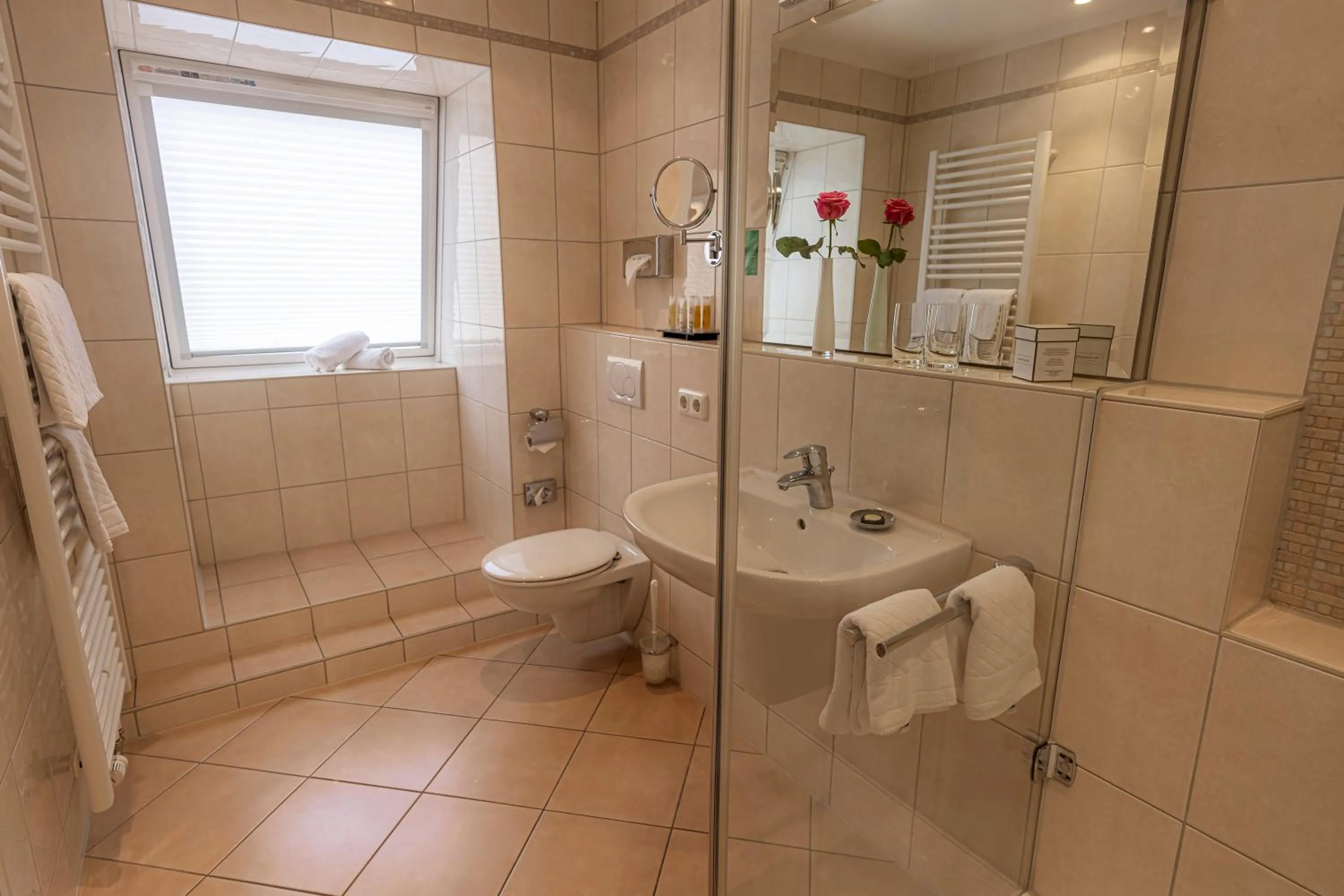 Bathroom in Strandhotel Fontana