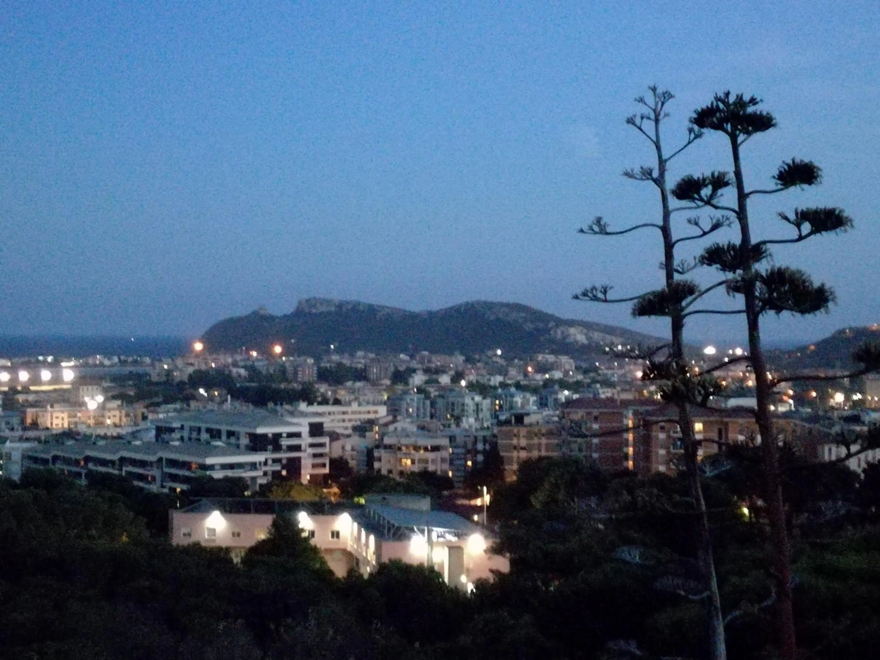 Natural landscape in Su Murdegu