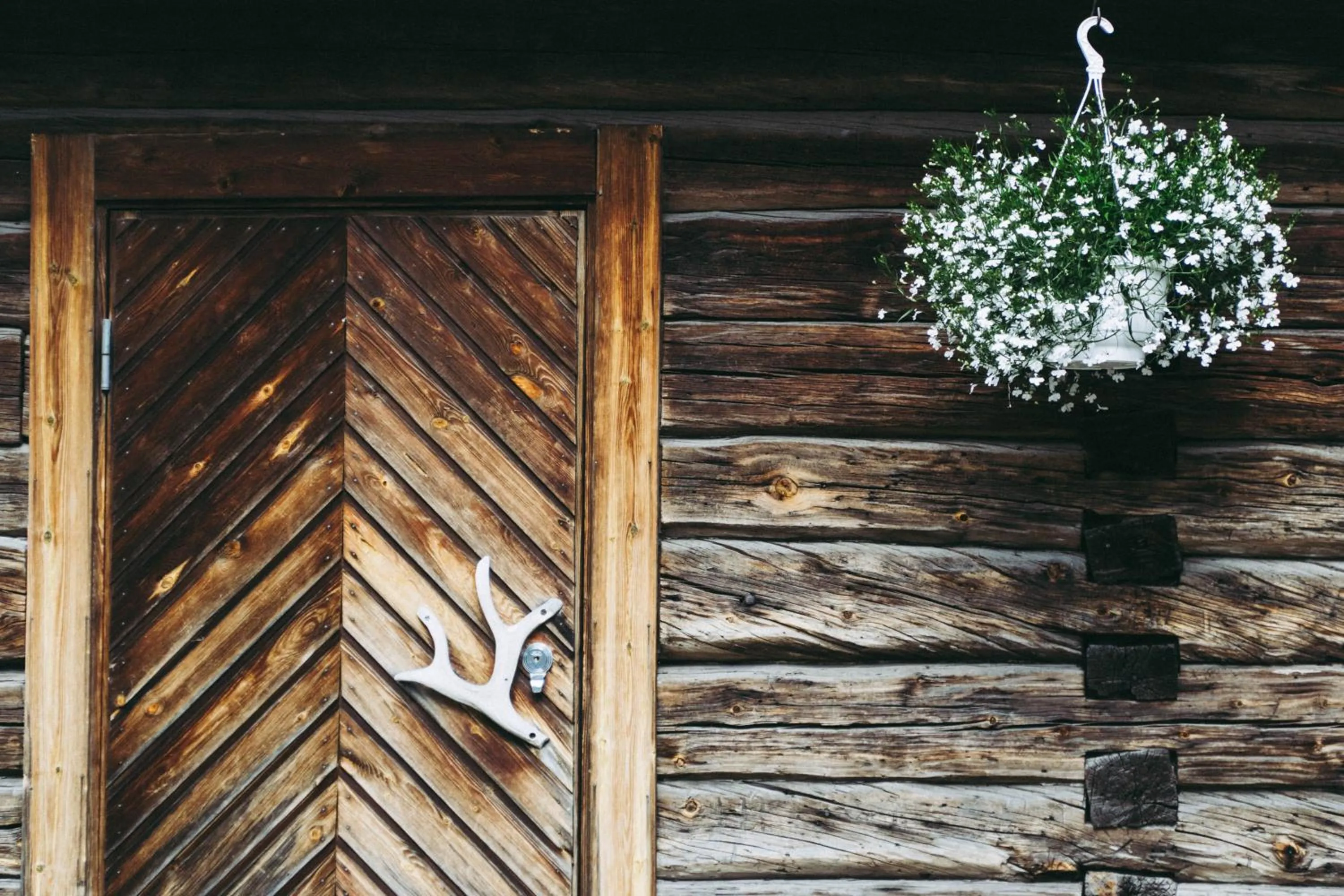 Property building in LAURI Historical Log House Manor