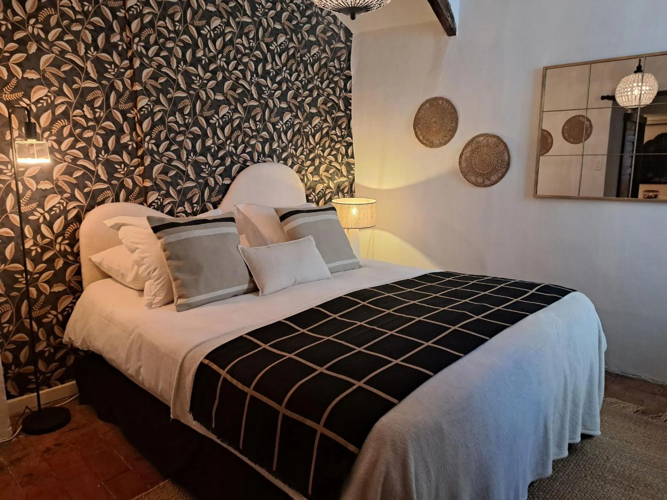 Bed in Hôtel Le Patio de Sophie