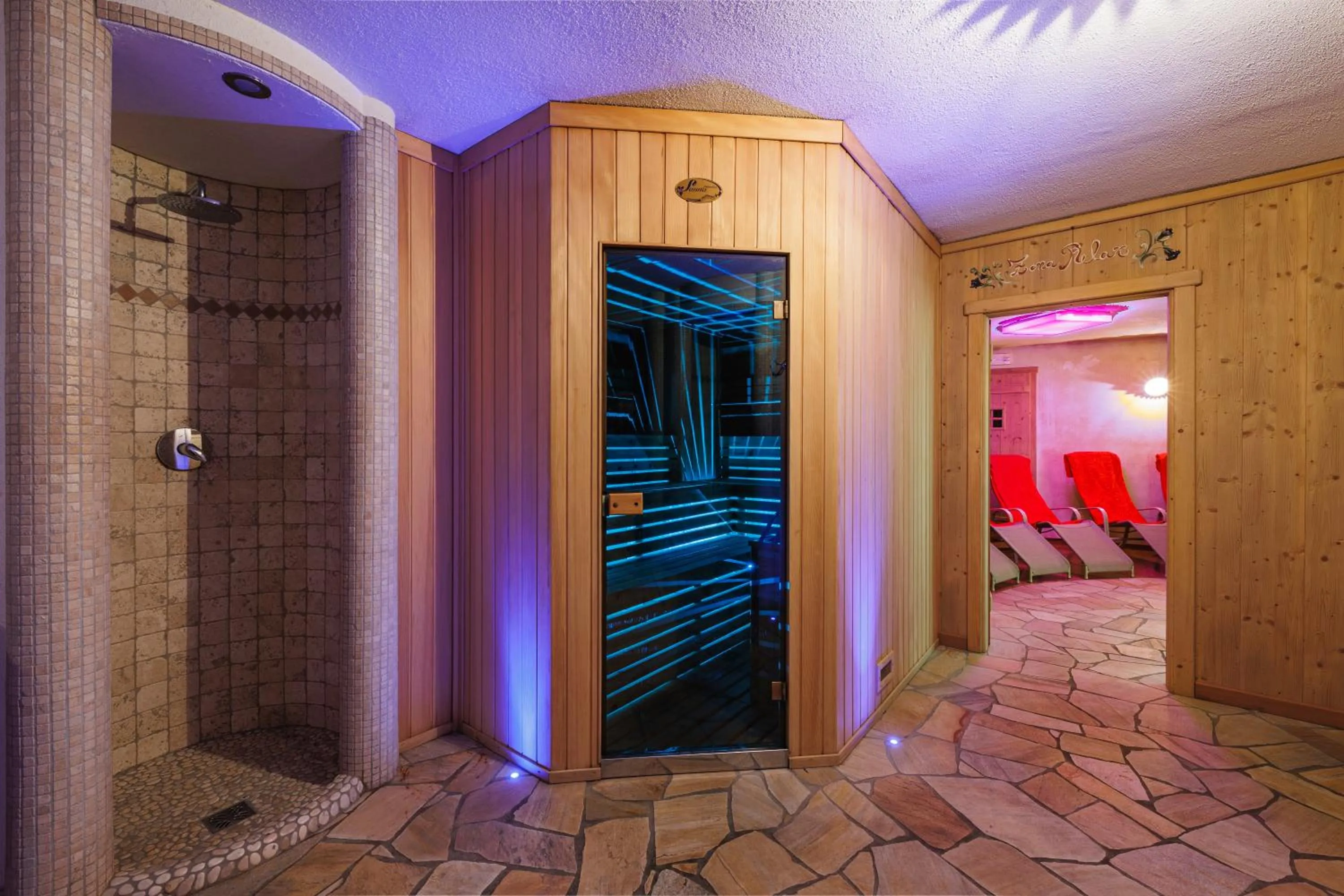 Spa and wellness centre/facilities in Steinbock B&B - Apartaments