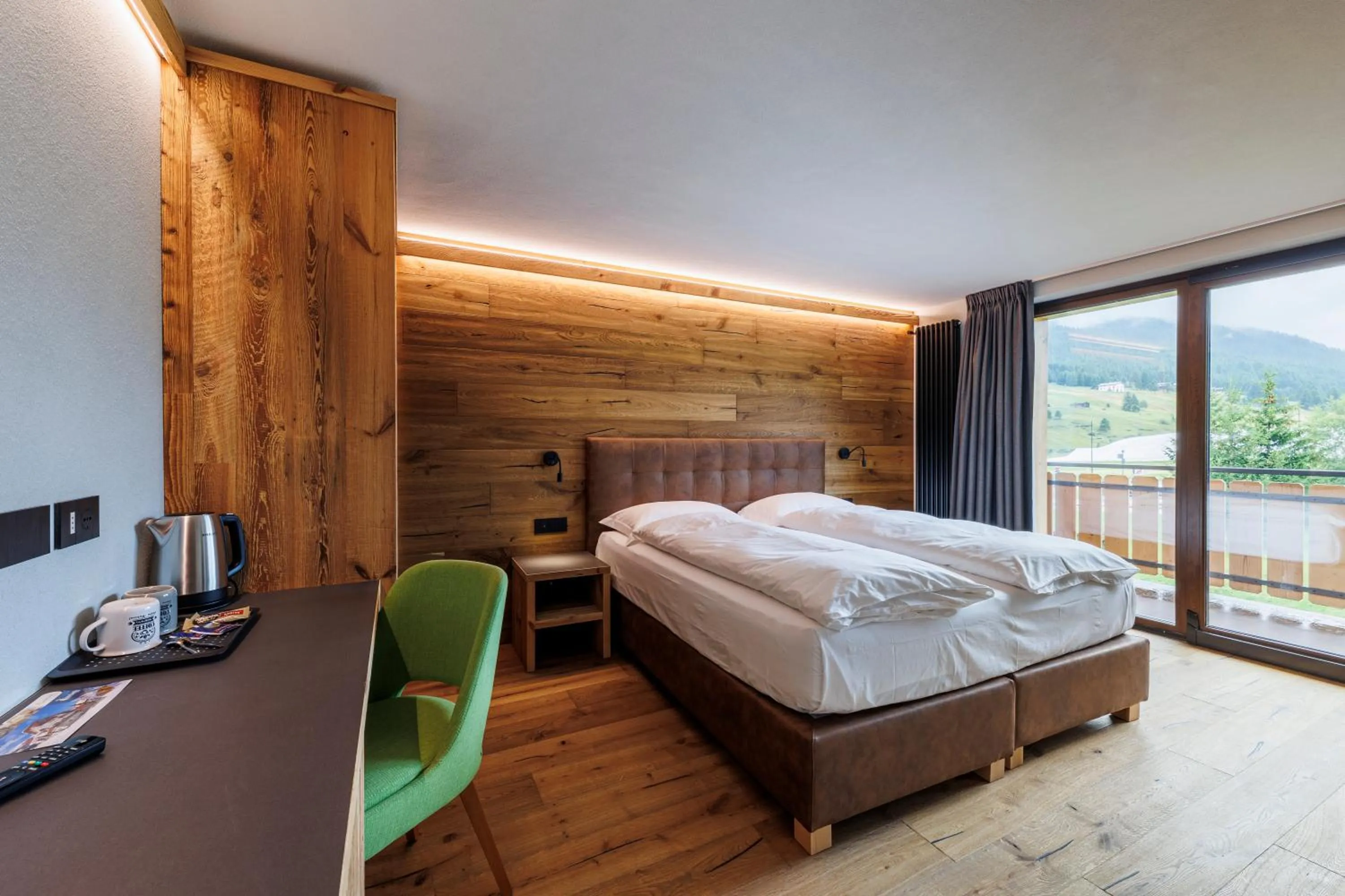 Bed in Steinbock B&B - Apartaments