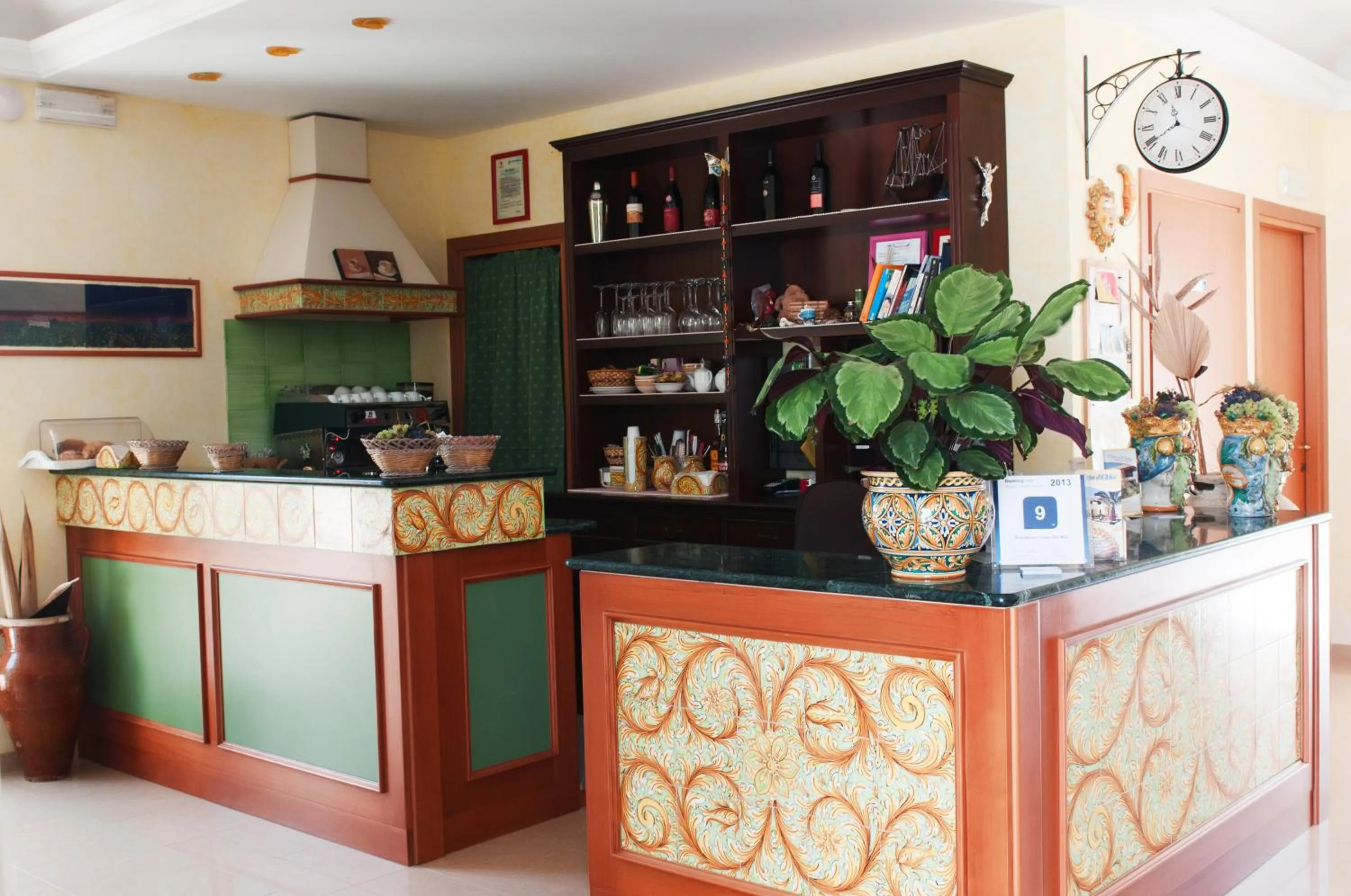 Lobby or reception in Residence Casa Del Mar Sicilia