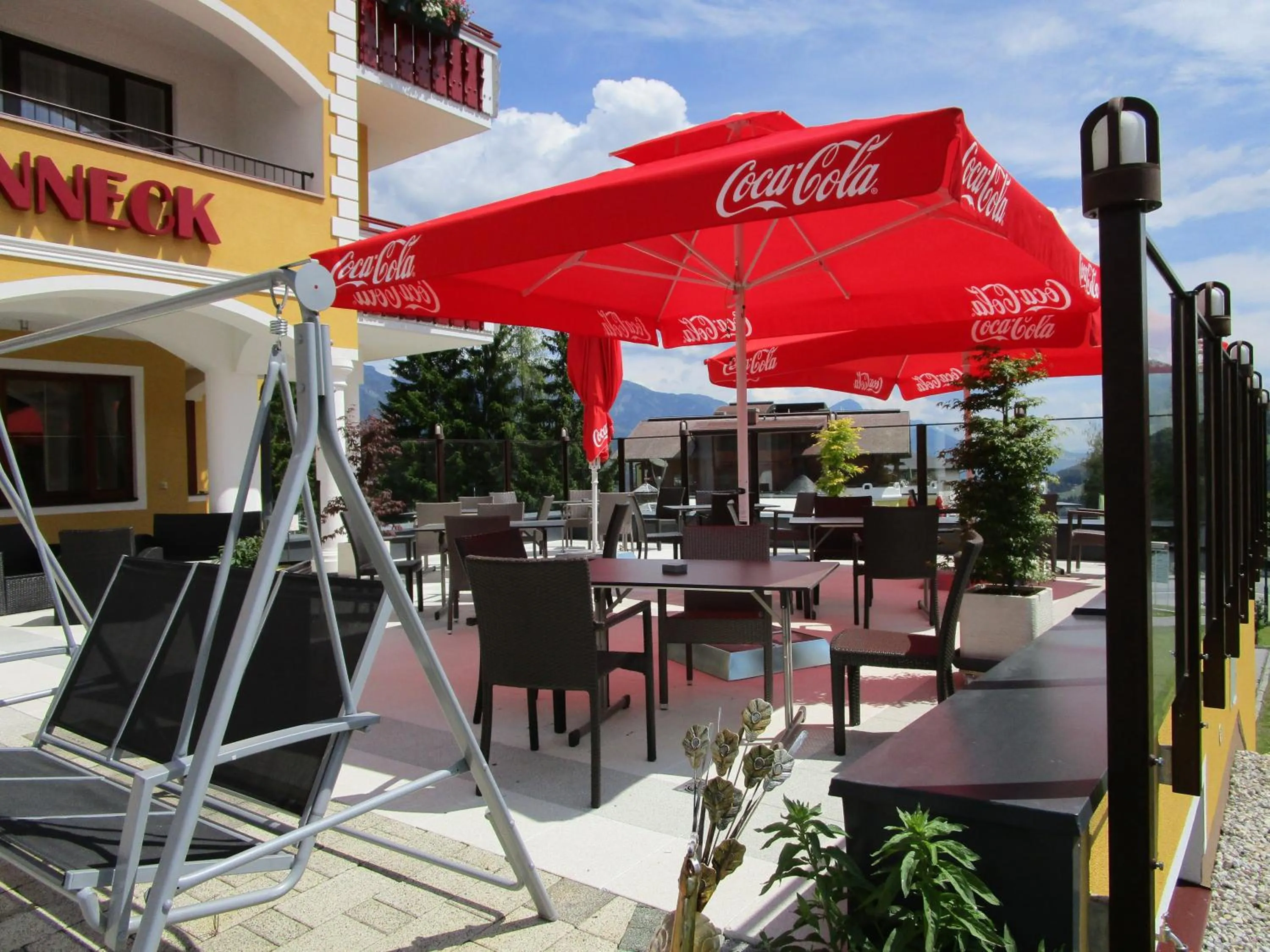 Balcony/Terrace in Hotel Sonneck