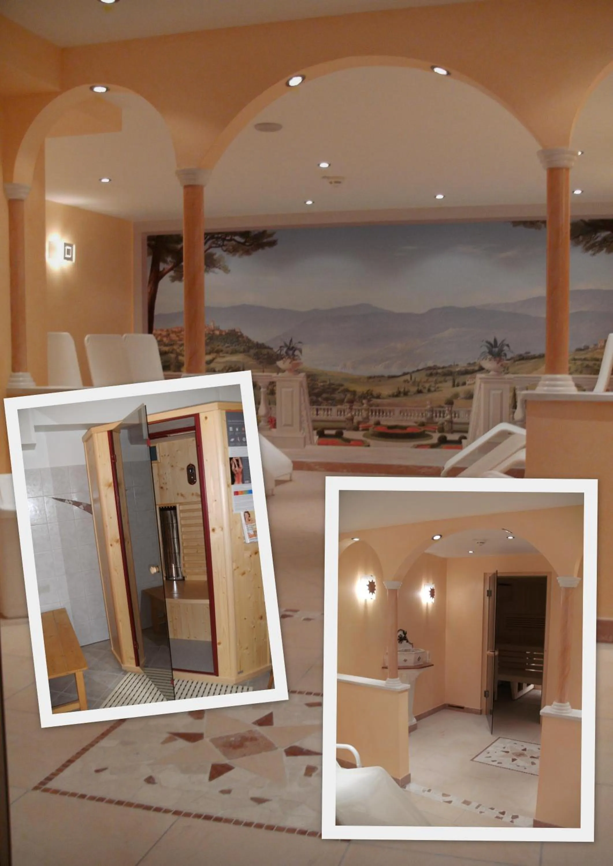 Spa and wellness centre/facilities, Bed in Hotel Sonneck