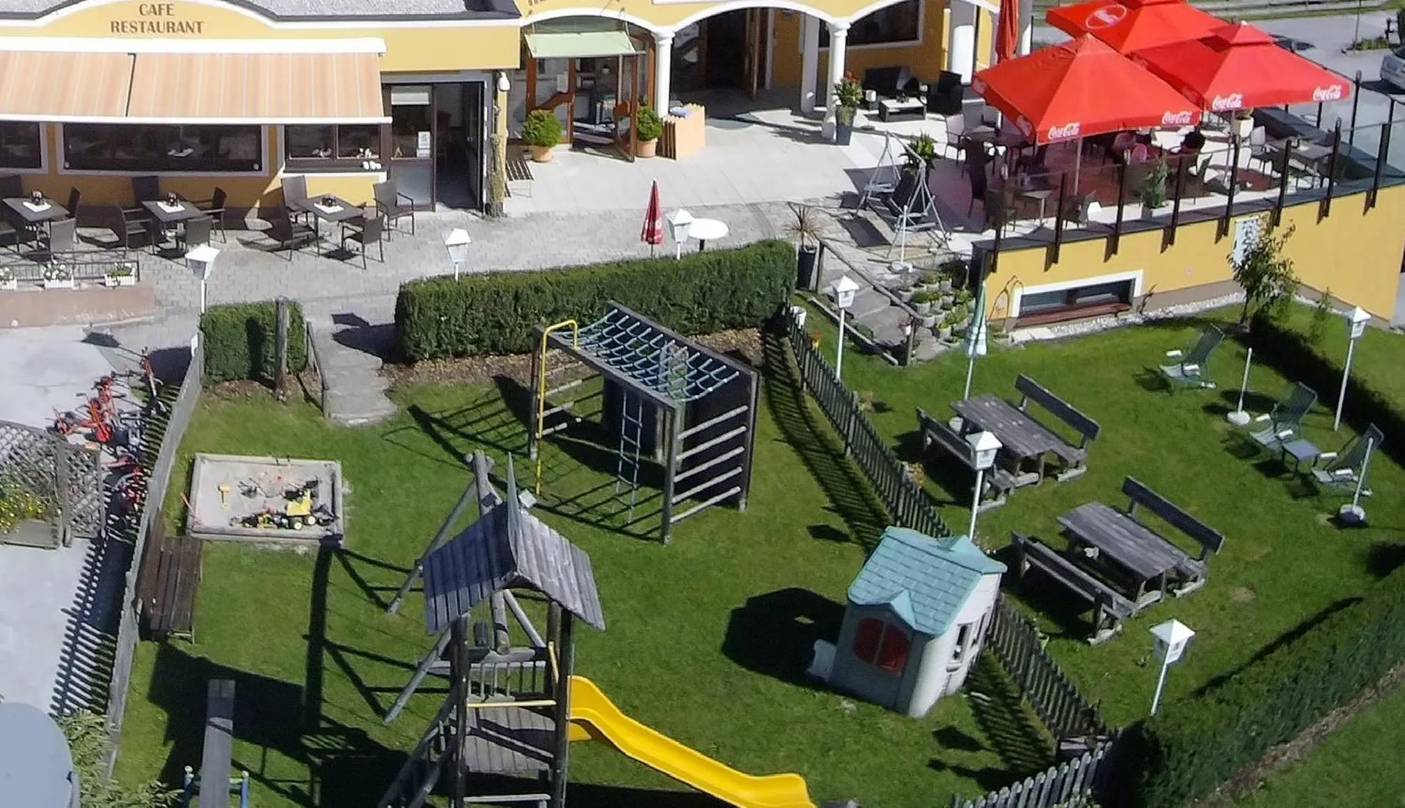 Garden in Hotel Sonneck