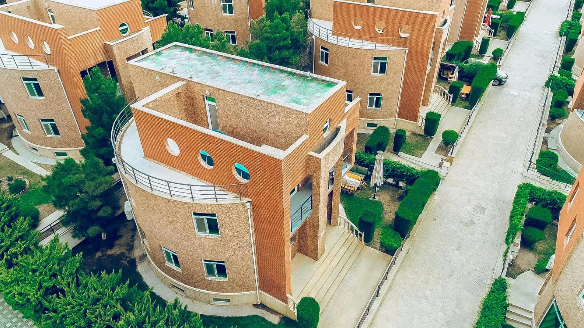 Property building in Panorama Villa Lux Hotel