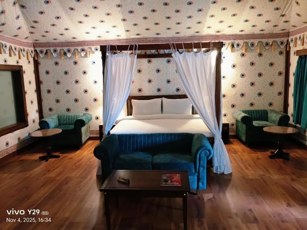 Bed in Rawai Luxury Tents Pushkar