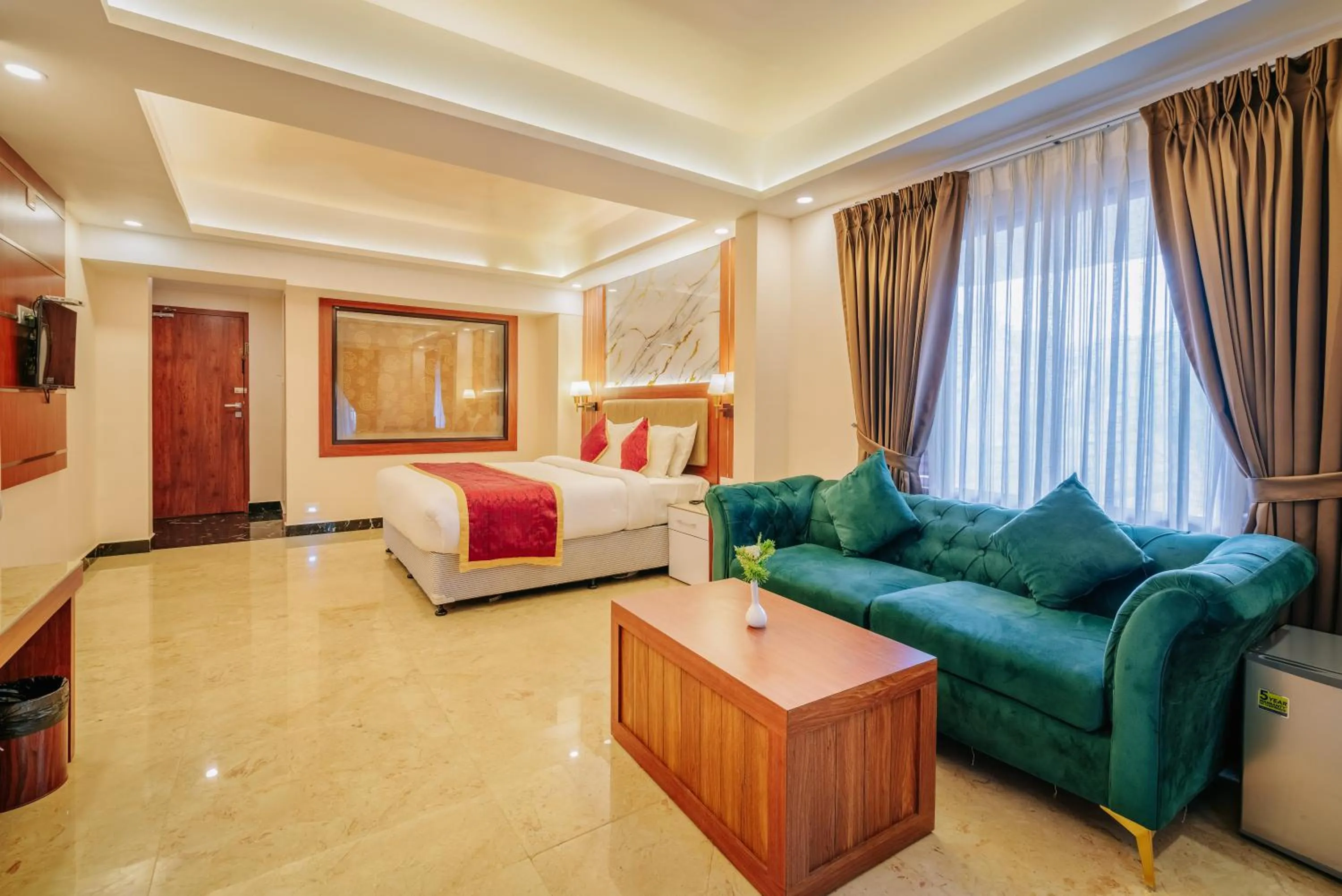 Bed in Crown Valley Thekkady