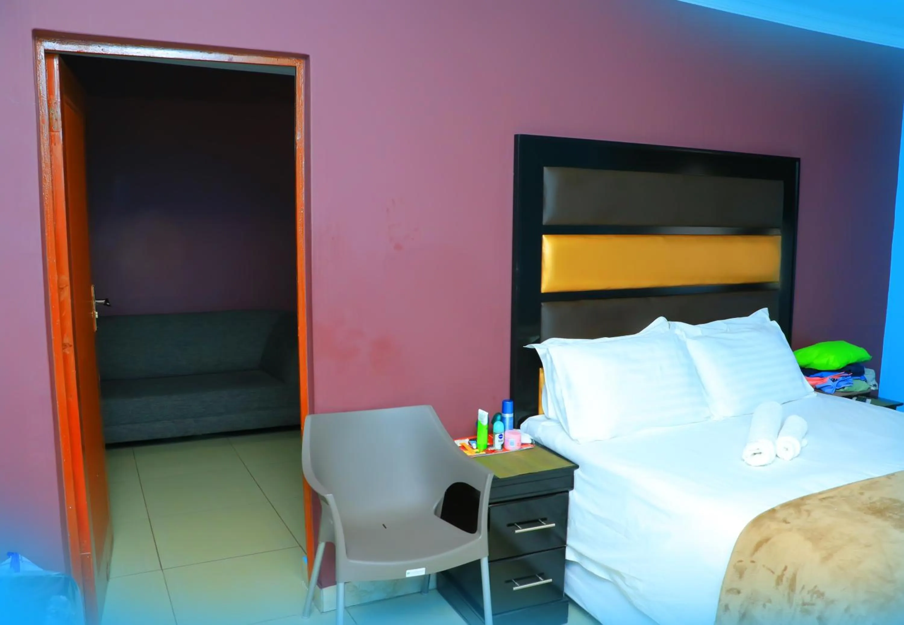 Bed in Angel Guest House