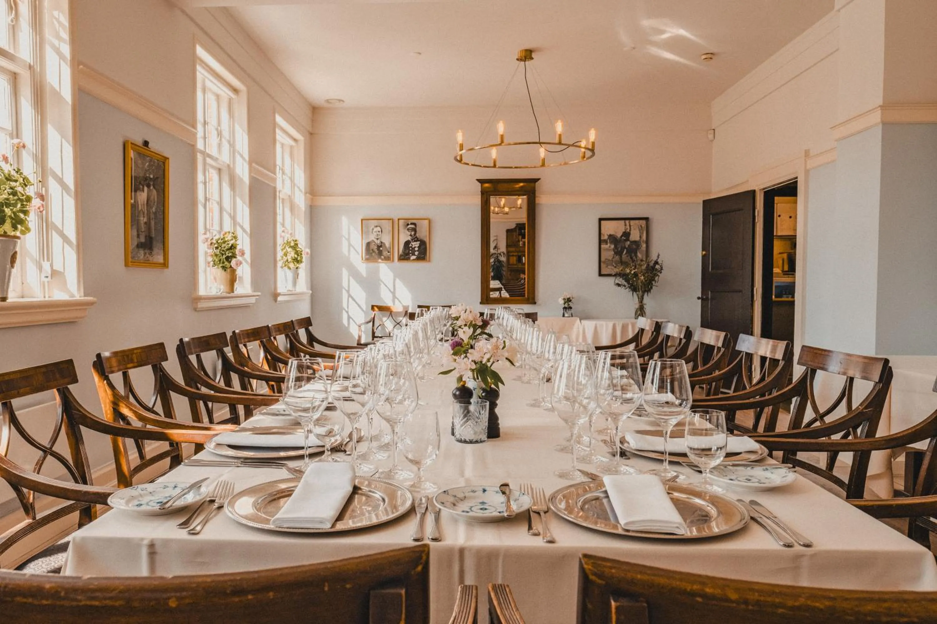 Dining area in Brøndums Hotel