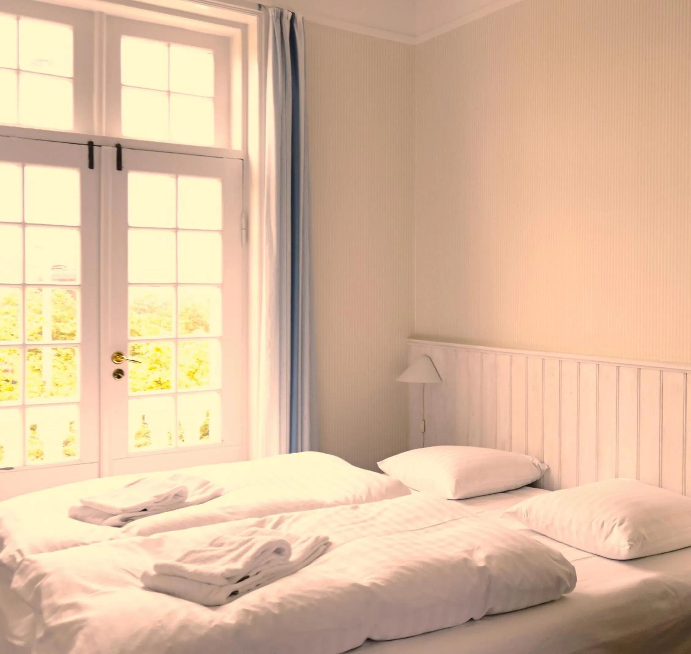 Bed in Brøndums Hotel