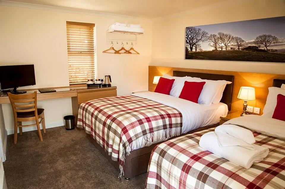 Bed in The Fir Tree Country Hotel