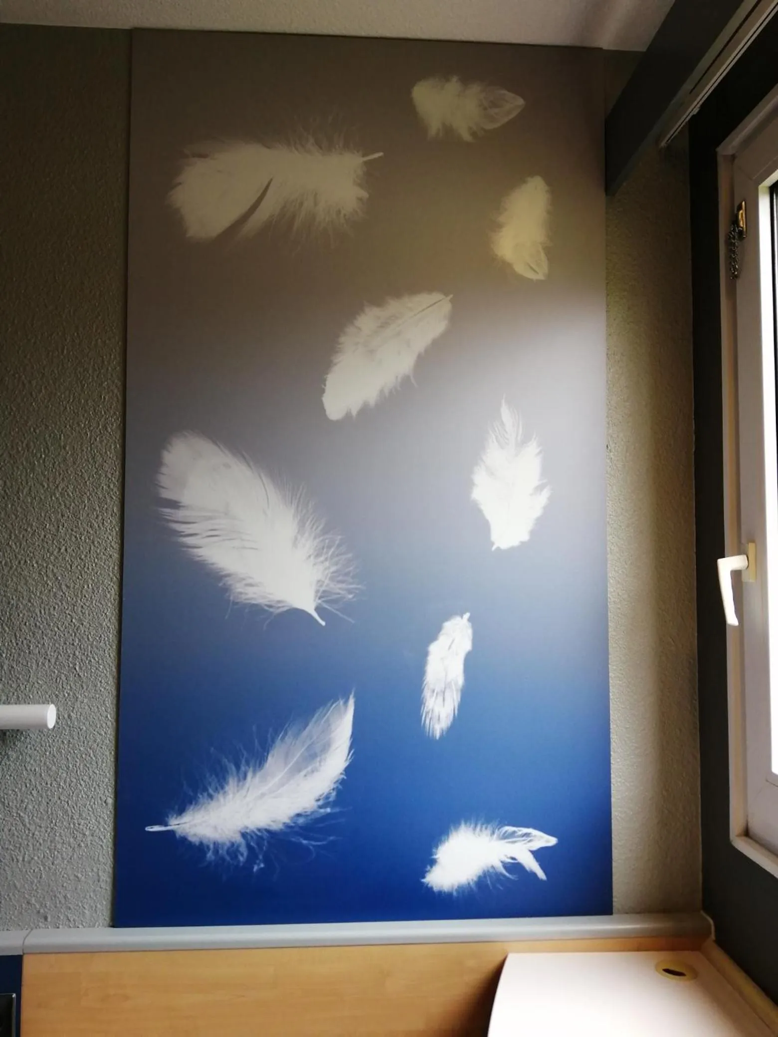 Decorative detail in ibis Auxerre Sud