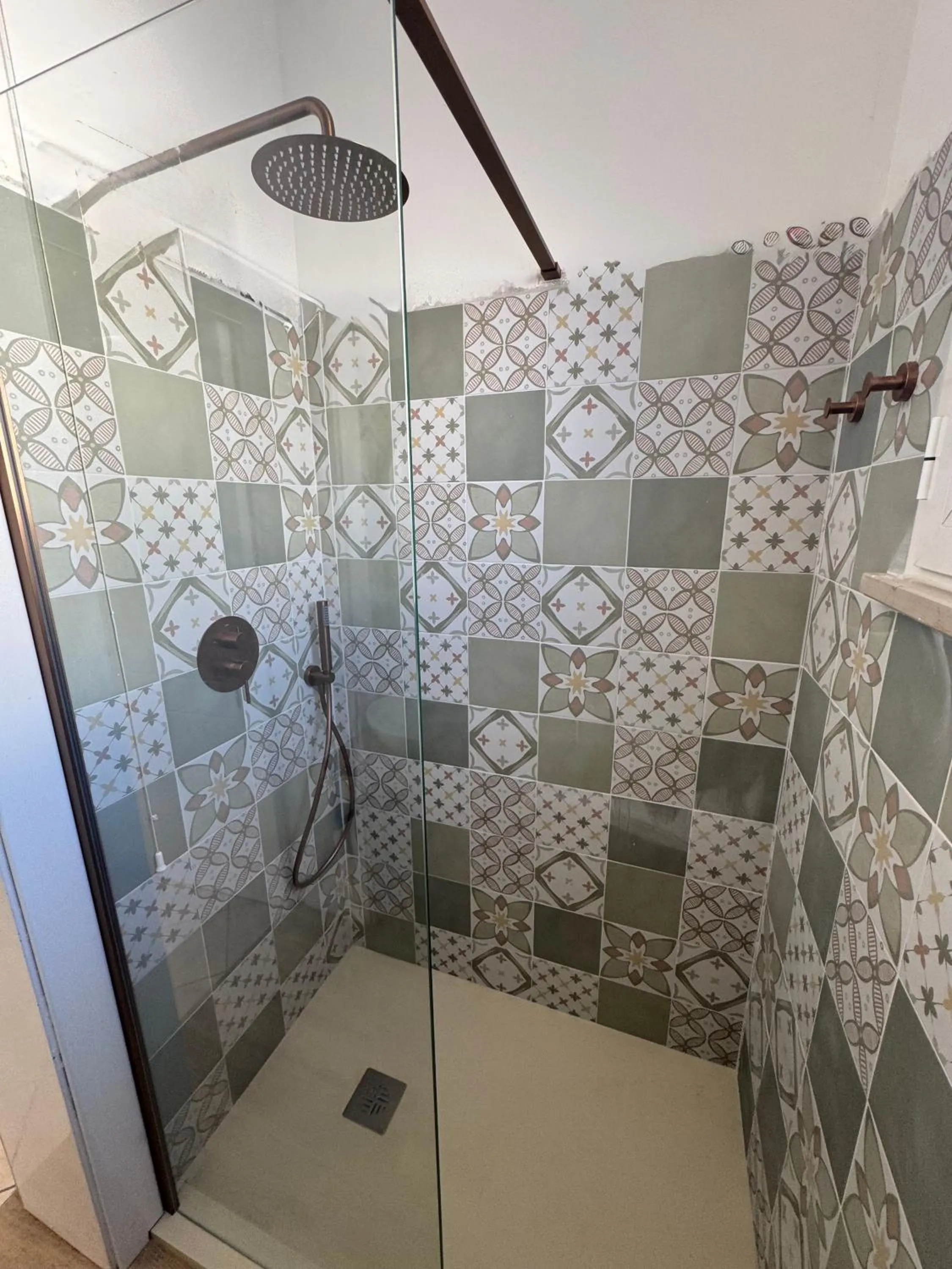 Shower in B&B Santa Maria Di Leuca