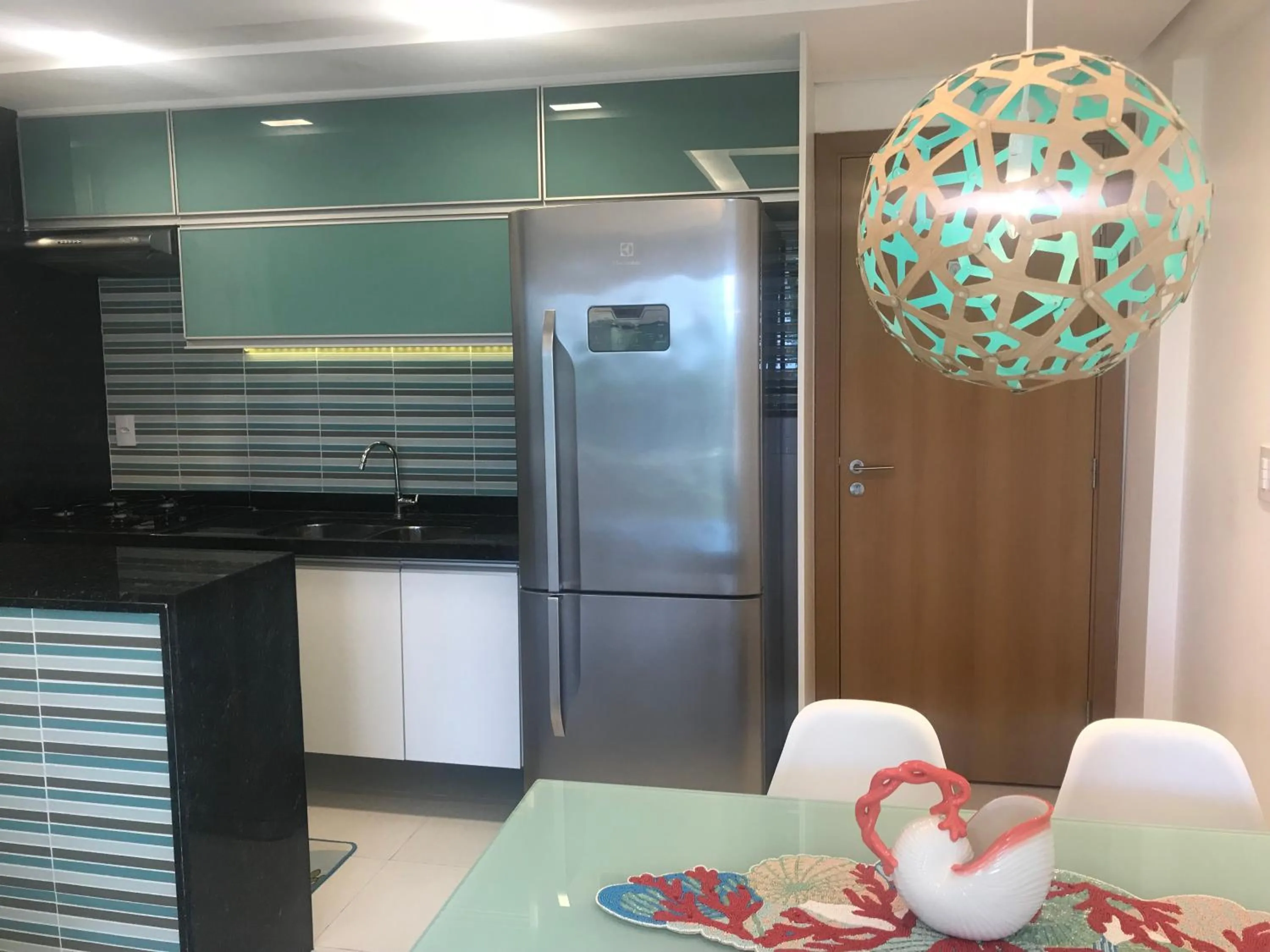 Communal kitchen in Beach Class Eco LIfe - BL 08-202 - Apartamento Inteiro