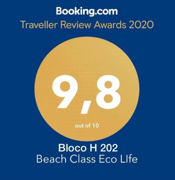Certificate/Award in Beach Class Eco LIfe - BL 08-202 - Apartamento Inteiro