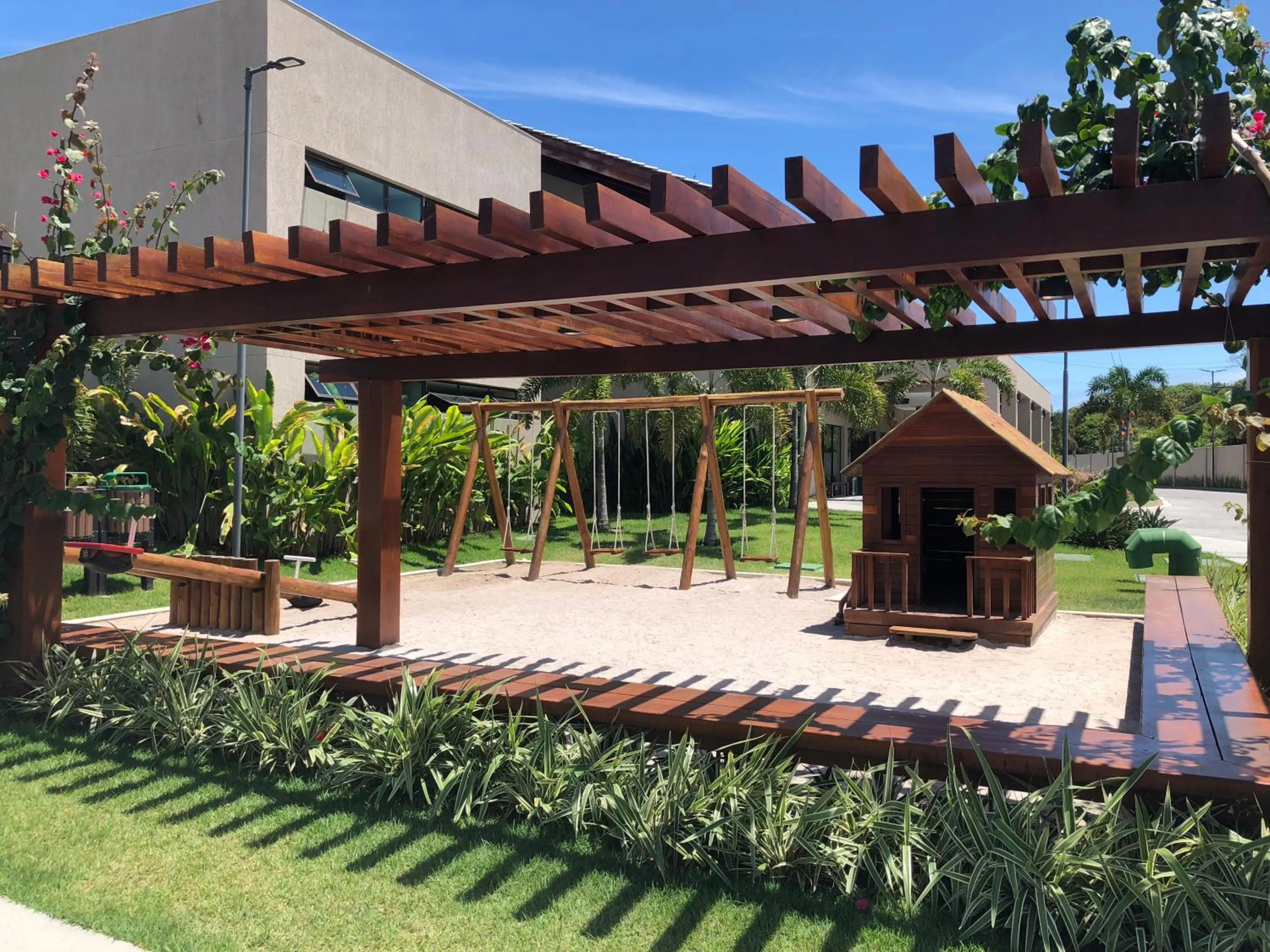 Children play ground in Beach Class Eco LIfe - BL 08-202 - Apartamento Inteiro