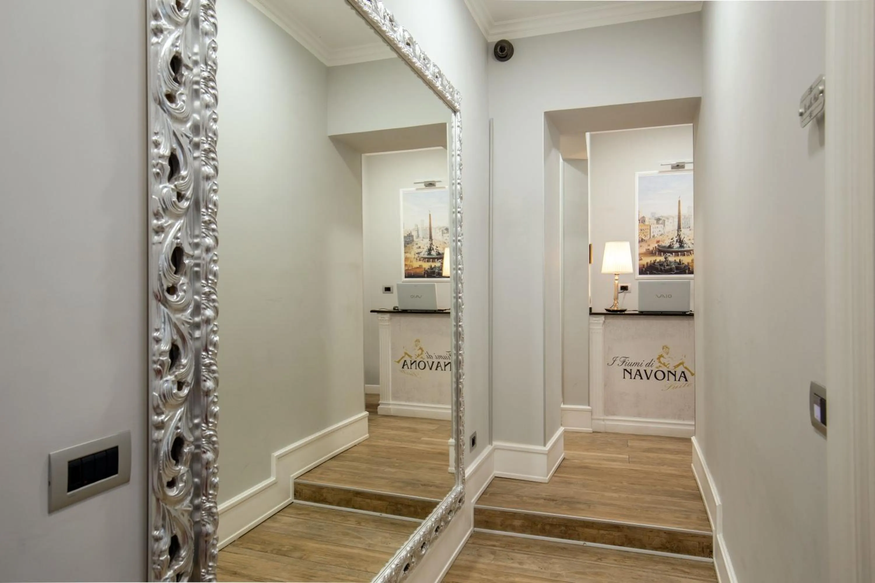 Lobby or reception in I Fiumi Di Navona