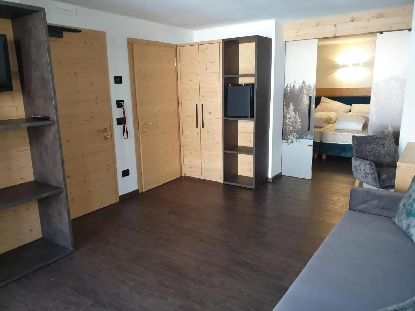 Bed in Alpen Hotel Vidi