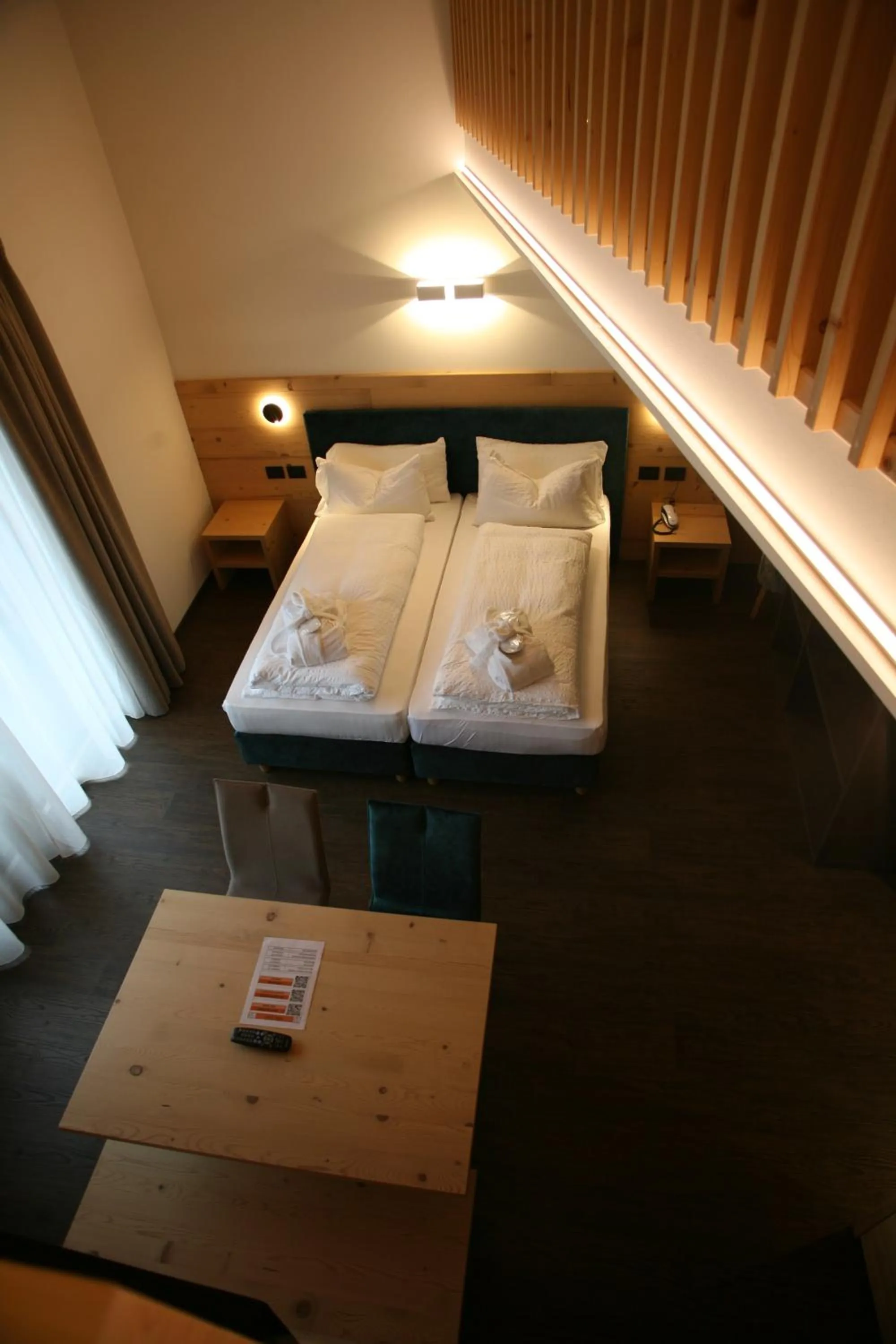 Bed in Alpen Hotel Vidi