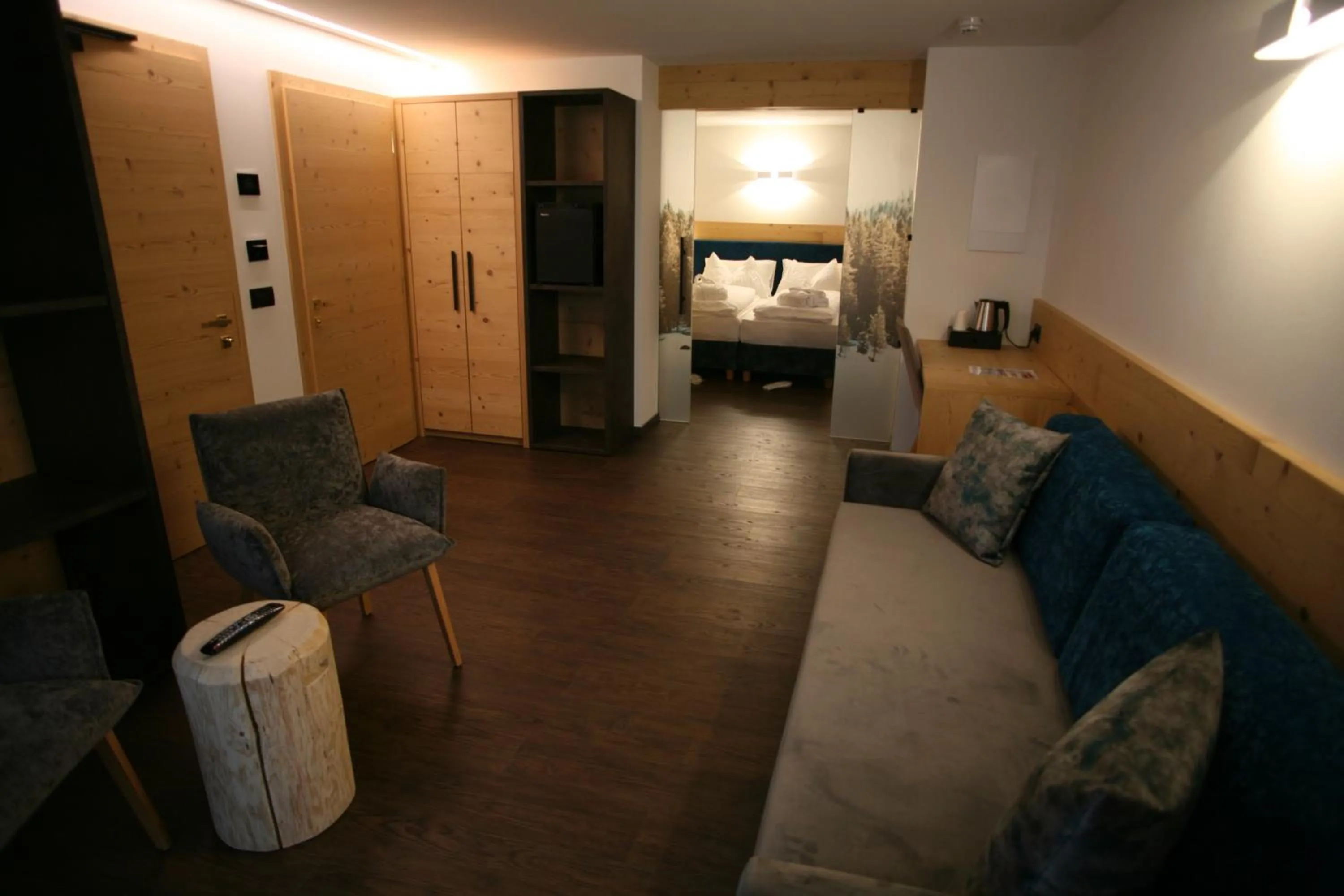 Bed in Alpen Hotel Vidi