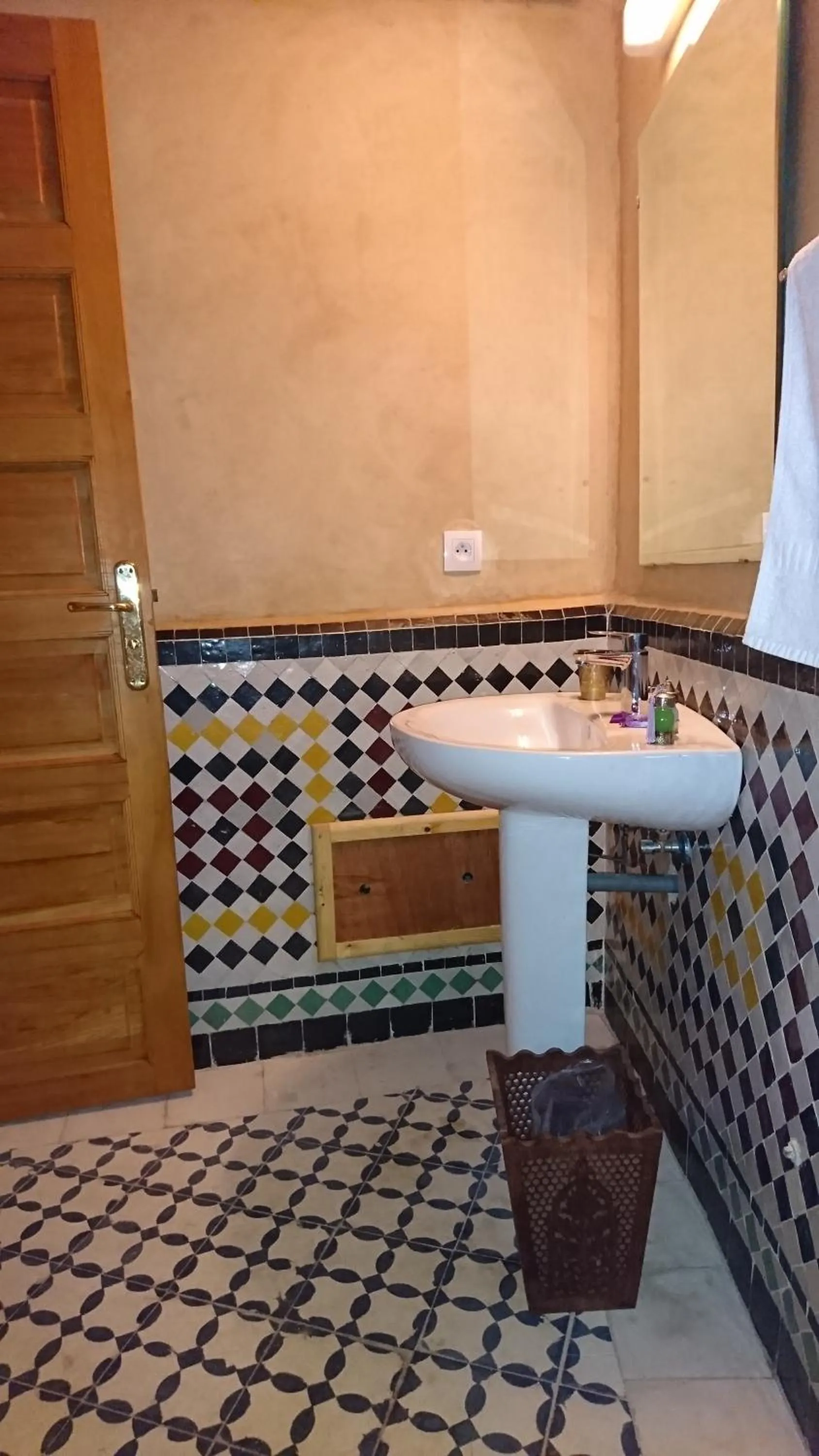 Bathroom in Riad jasmins & Spa