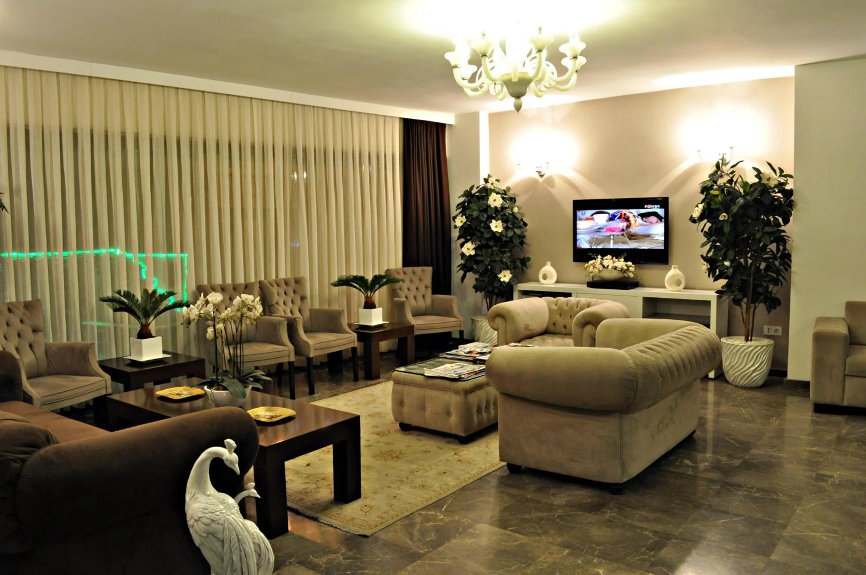 Living room in Hotel Edirne Palace