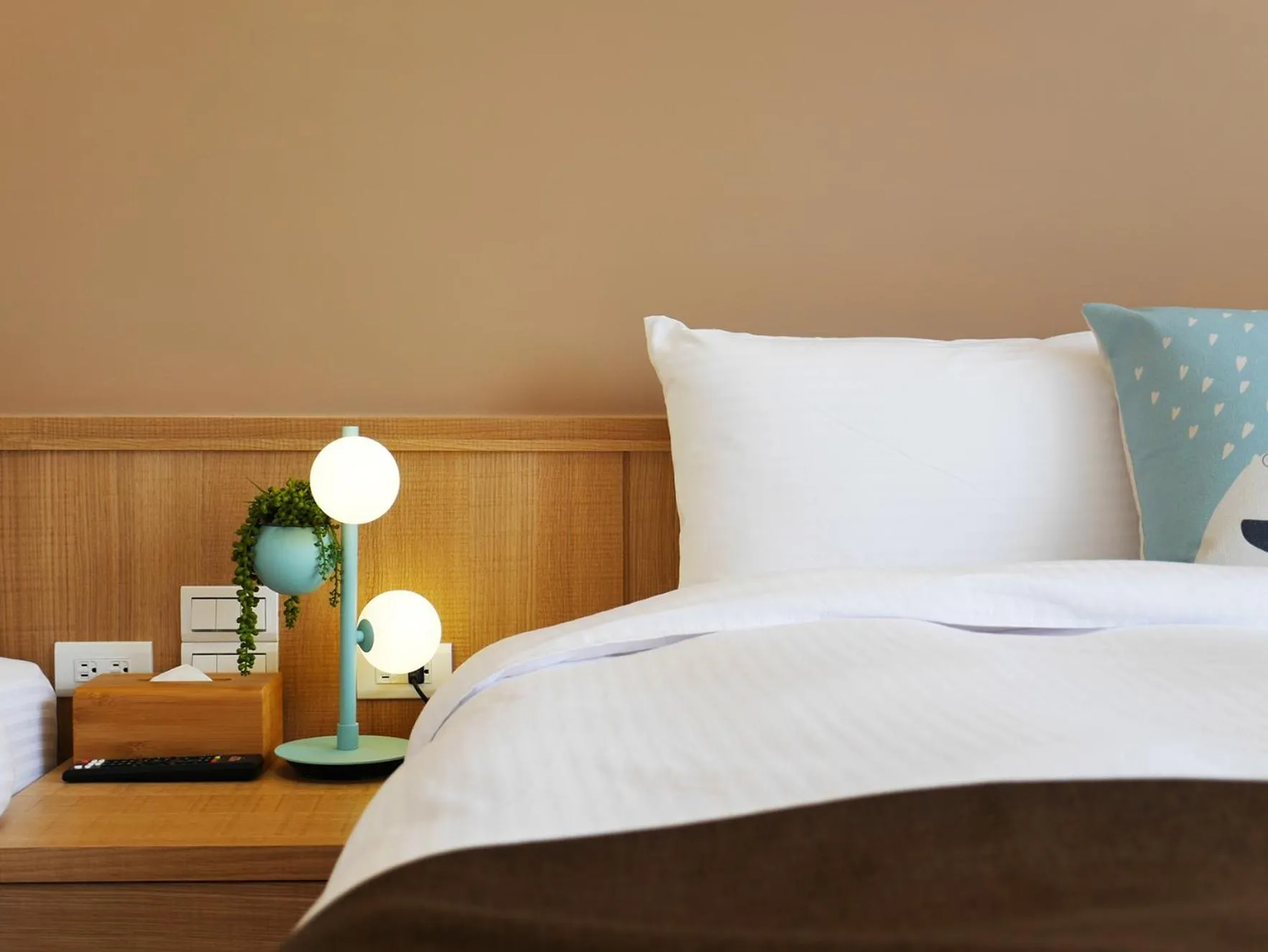 Bed in See Moon Homestay