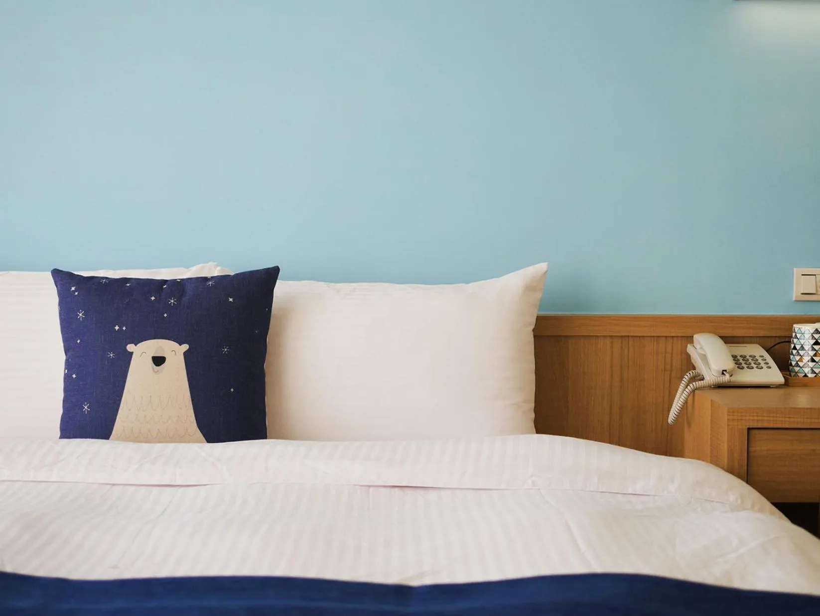 Bed in See Moon Homestay