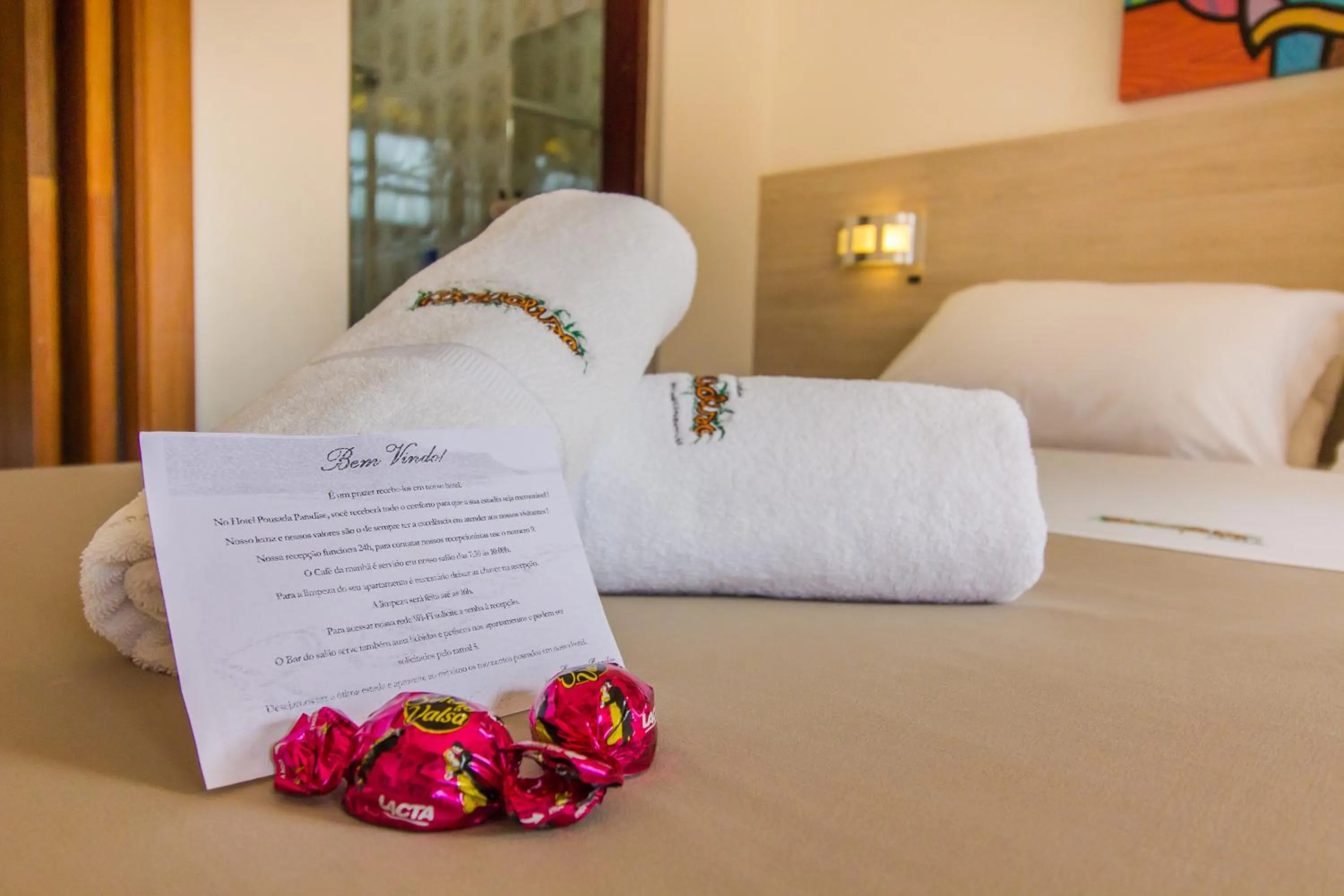 Bedroom, Bed in Hotel Pousada Paradise