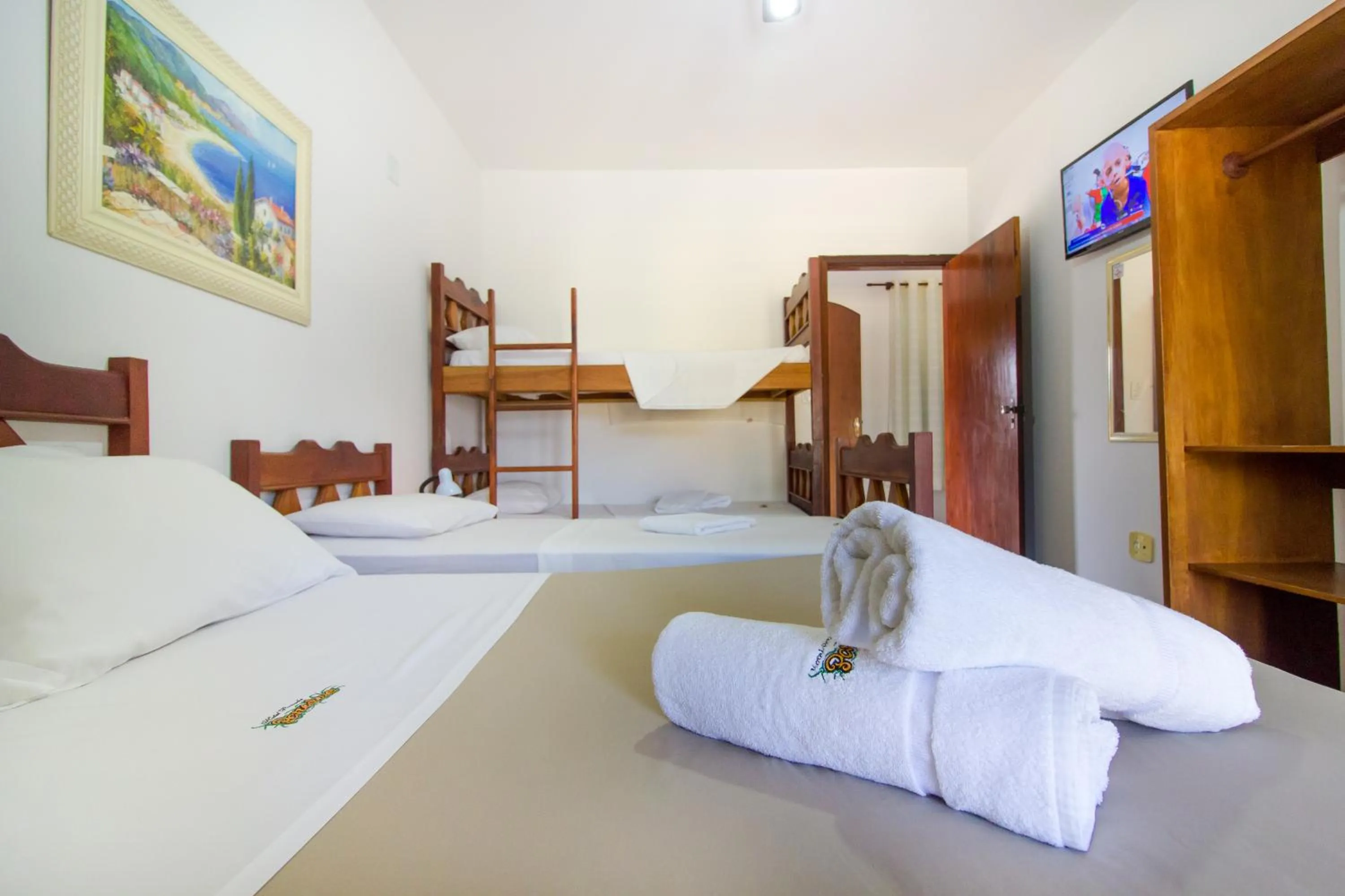 Bedroom, Bed in Hotel Pousada Paradise