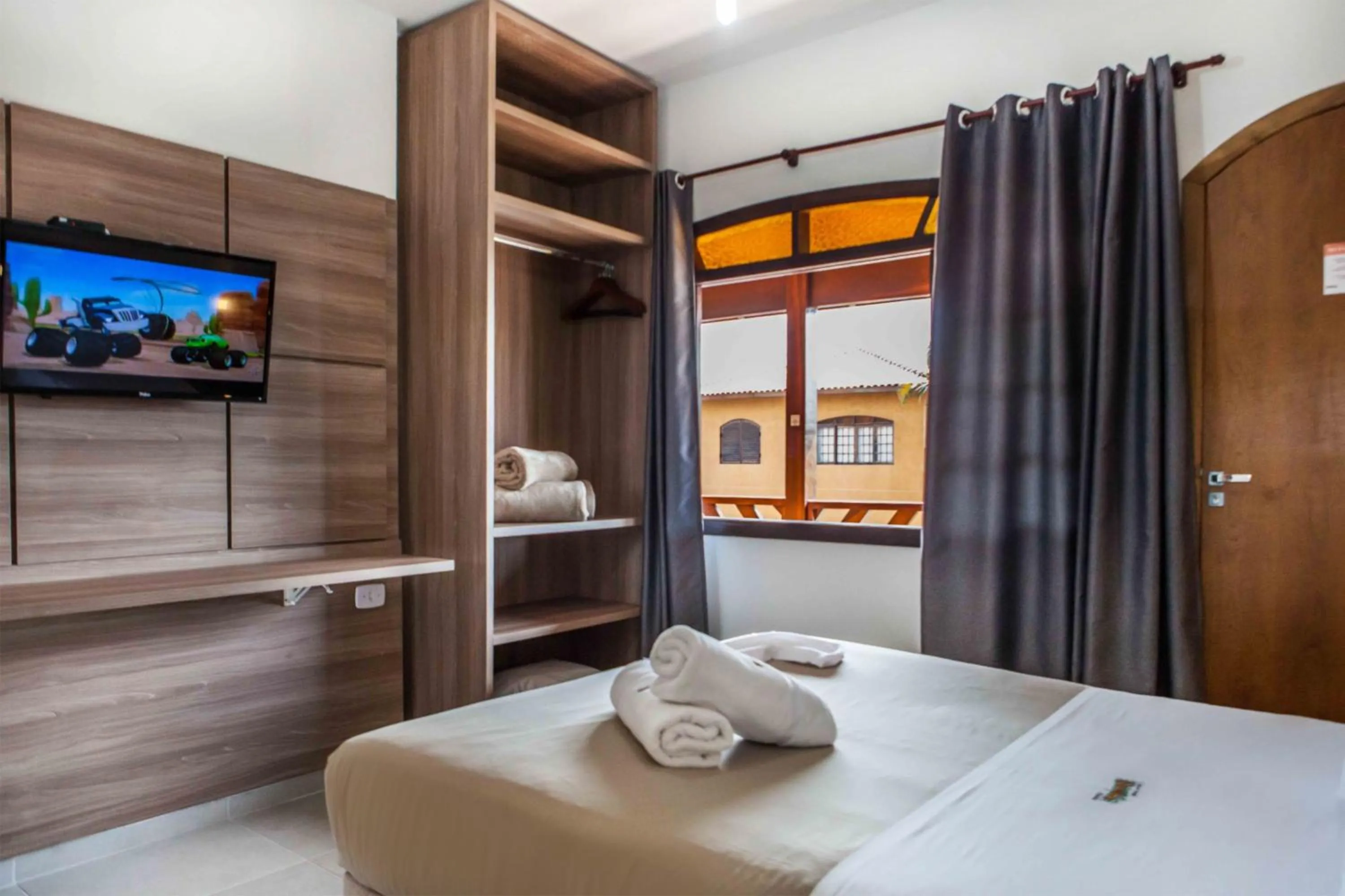 Bedroom, Bed in Hotel Pousada Paradise