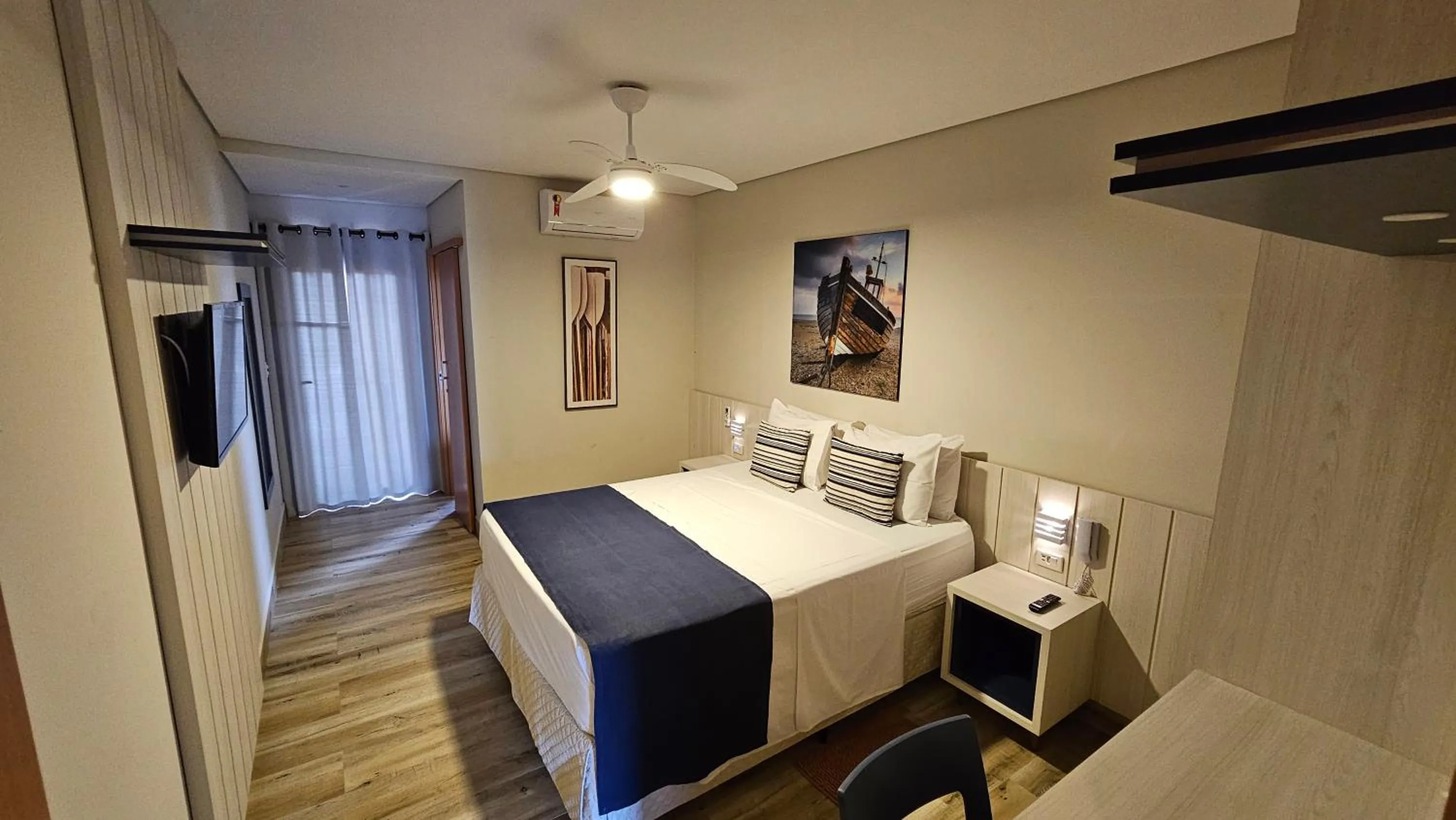 Bed in Hotel Pousada Paradise