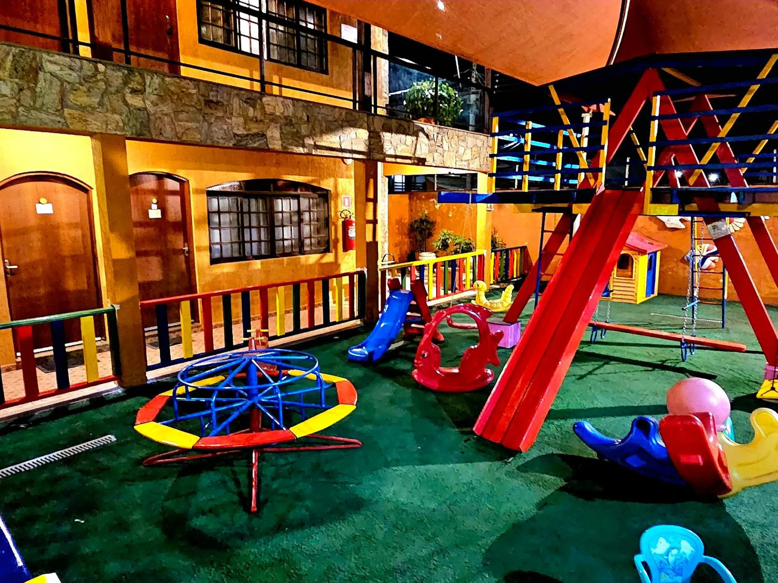 Children play ground in Hotel Pousada Paradise