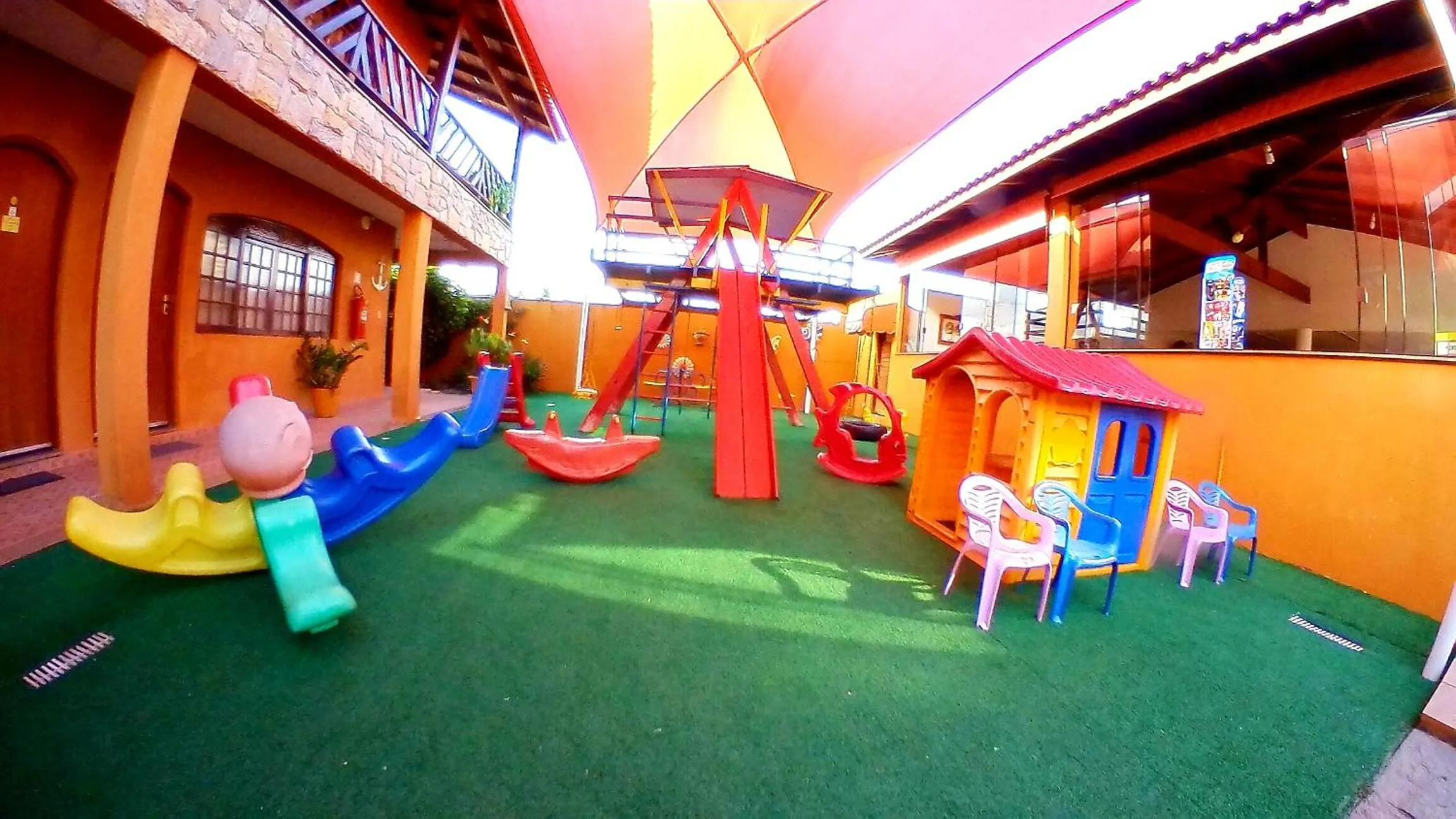 Children play ground in Hotel Pousada Paradise