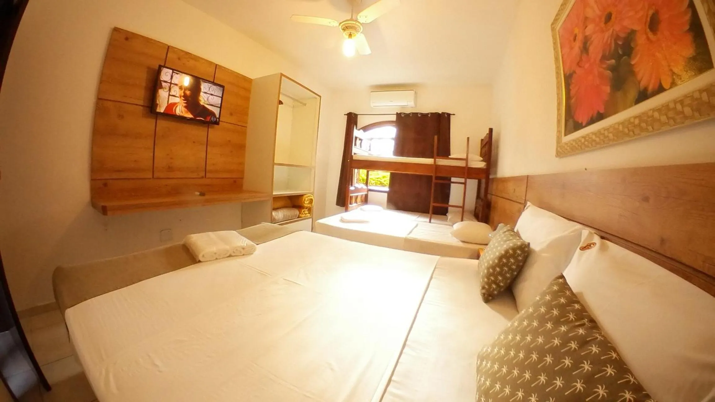 Bedroom, Bed in Hotel Pousada Paradise