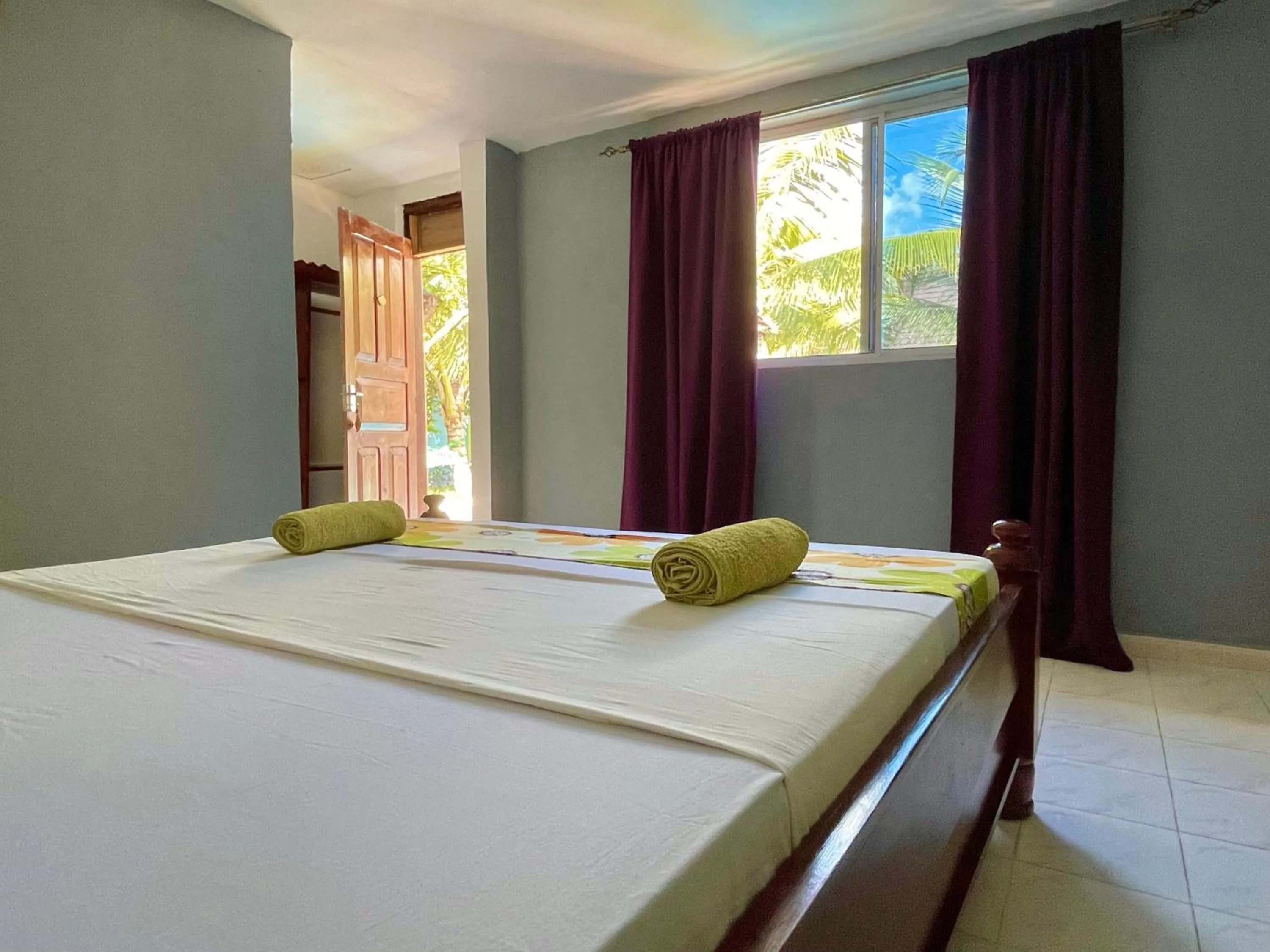 Bed in Green's Hostel Nungwi