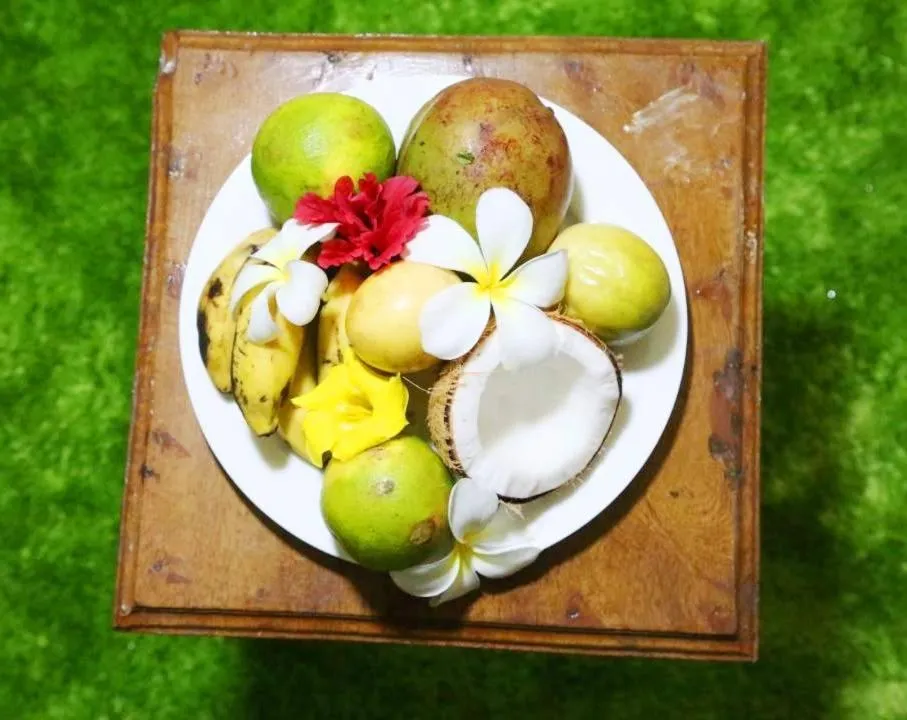 Breakfast in Green's Hostel Nungwi