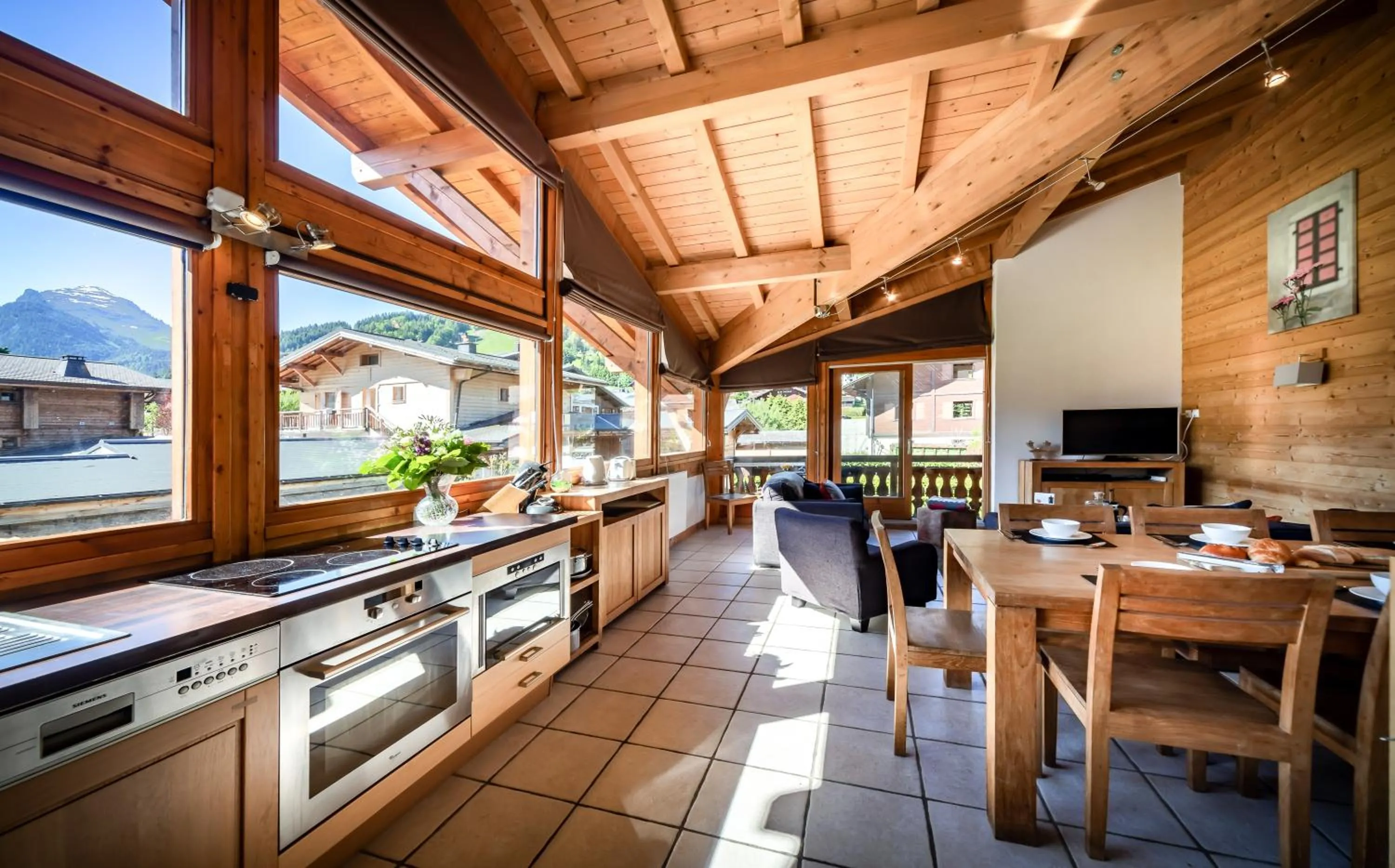 Living room in Aiglon Morzine