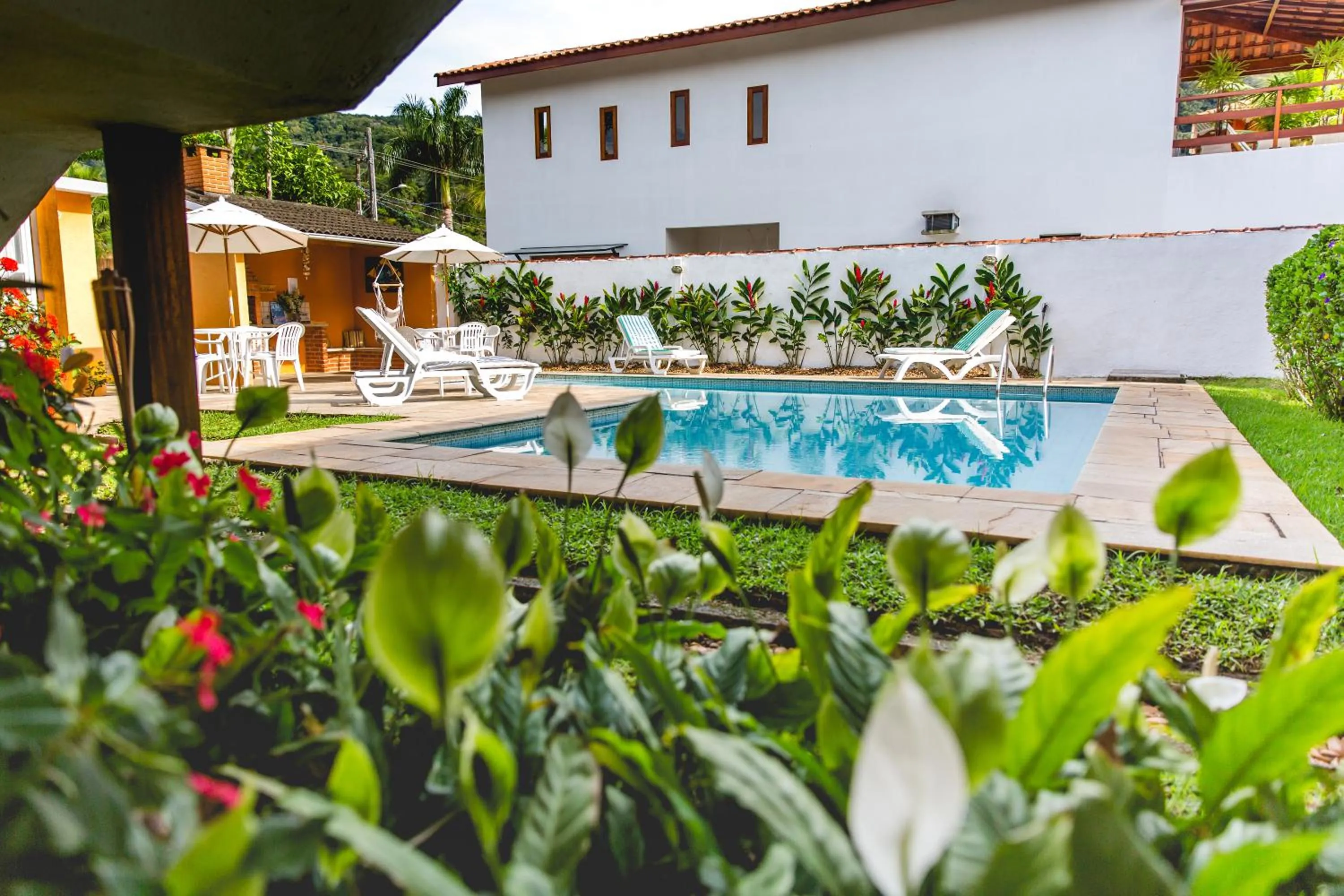 Garden in Pousada Rosa dos Ventos Juquehy