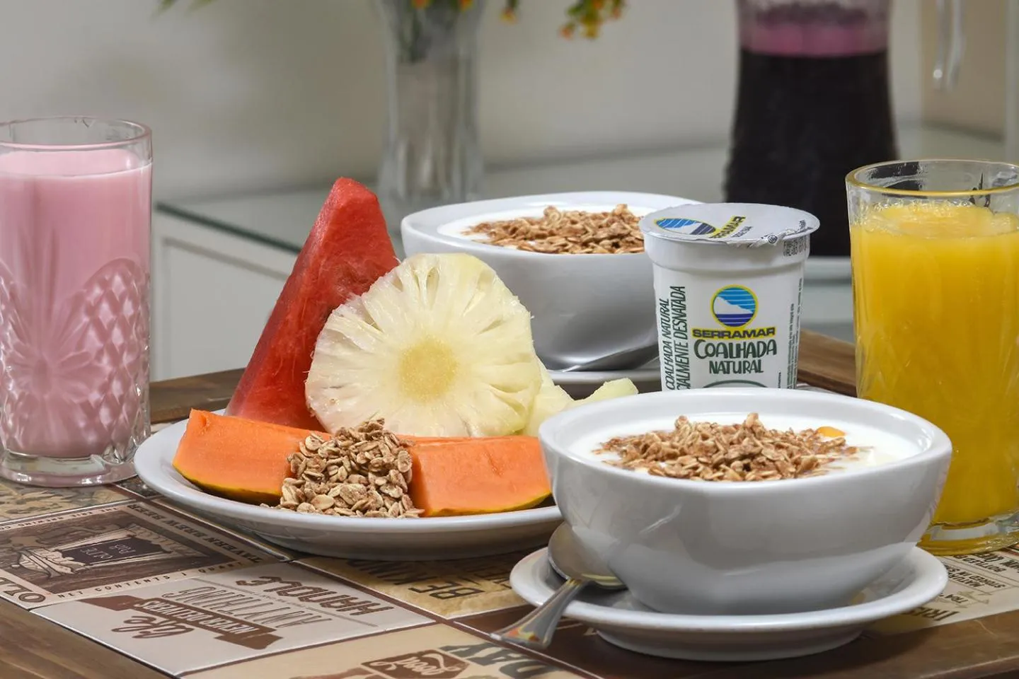 Breakfast in Pousada Rosa dos Ventos Juquehy